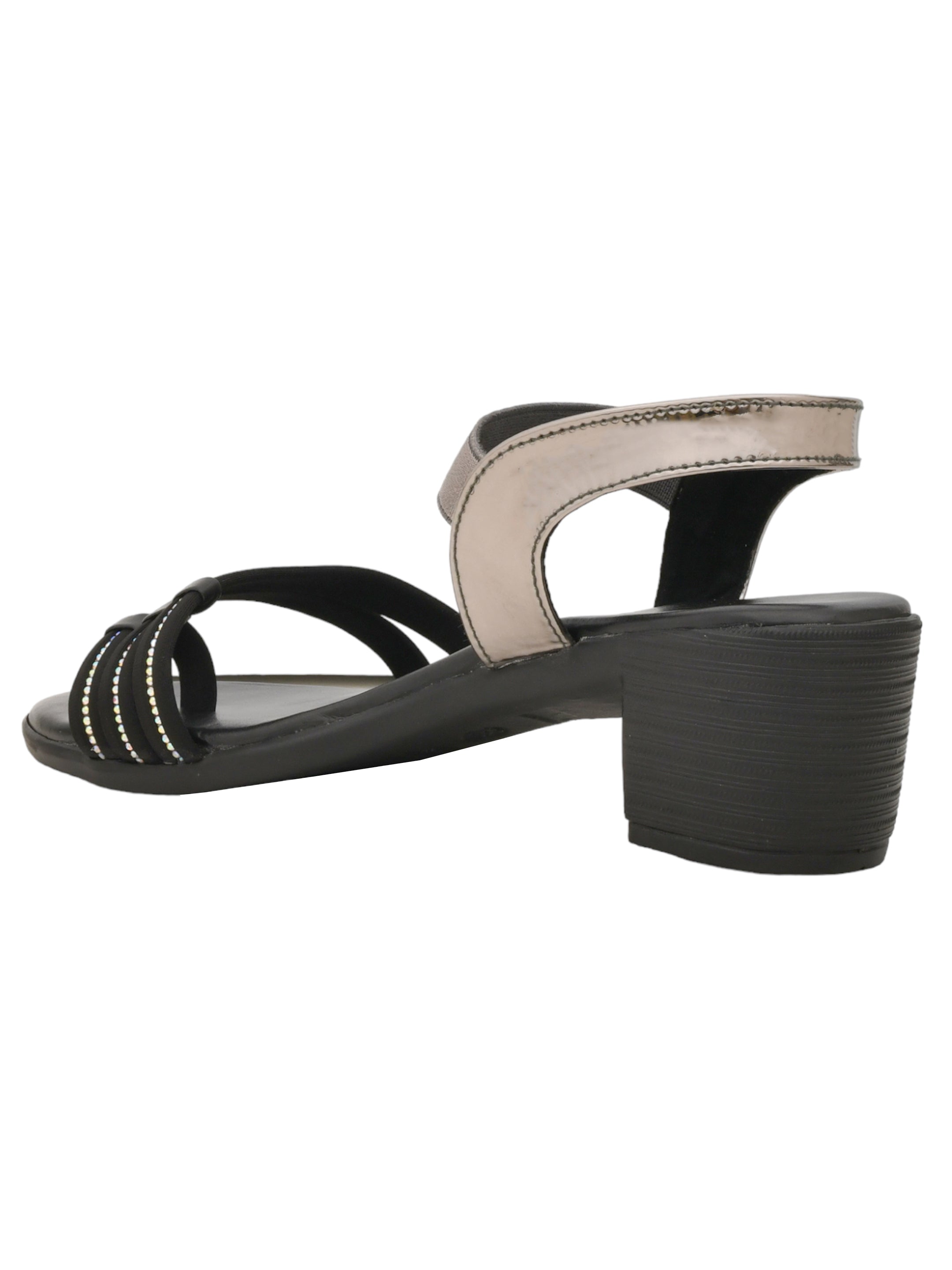 Ajanta Women Heel Sandal / Heel Sandals with Anti-Skid Sole /  Fashionable & Comfortable for All-Day Wear EL4006