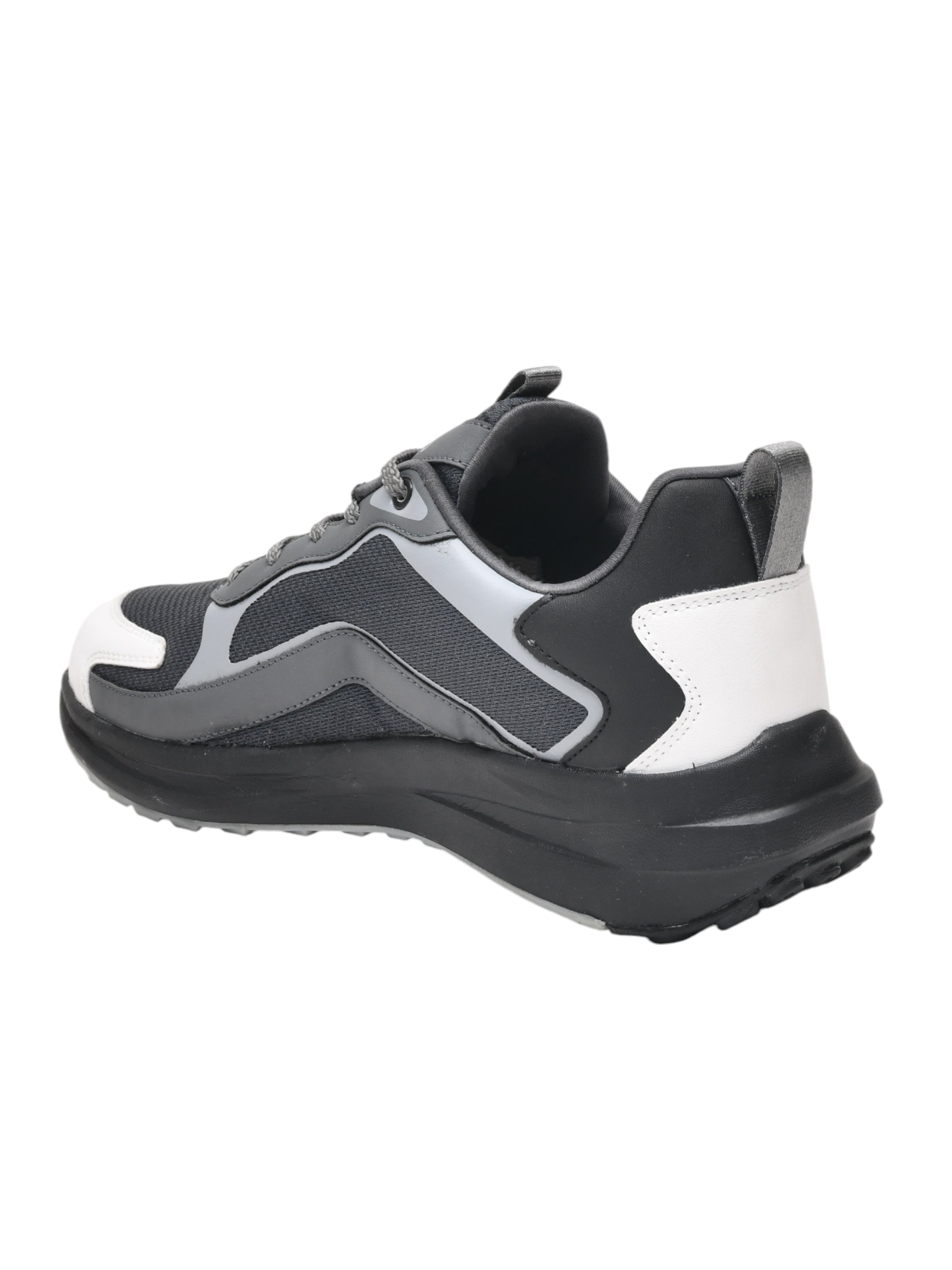 Impakto Retro Sprint Sneakers With Cushioned Insocks For Men AS3283