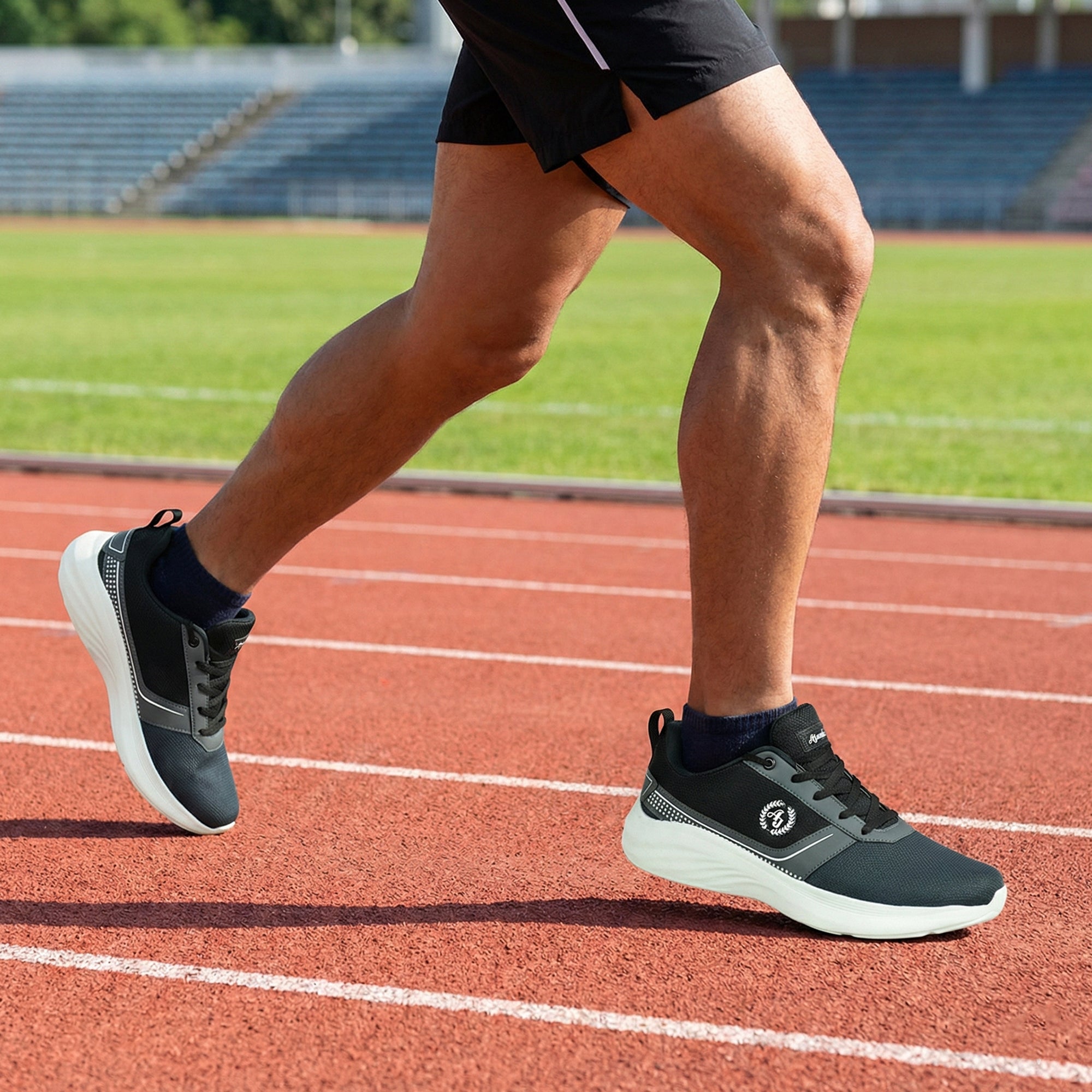 Ajanta Men’s Dual-Color Casual Shoe with Lightweight EVA Sole