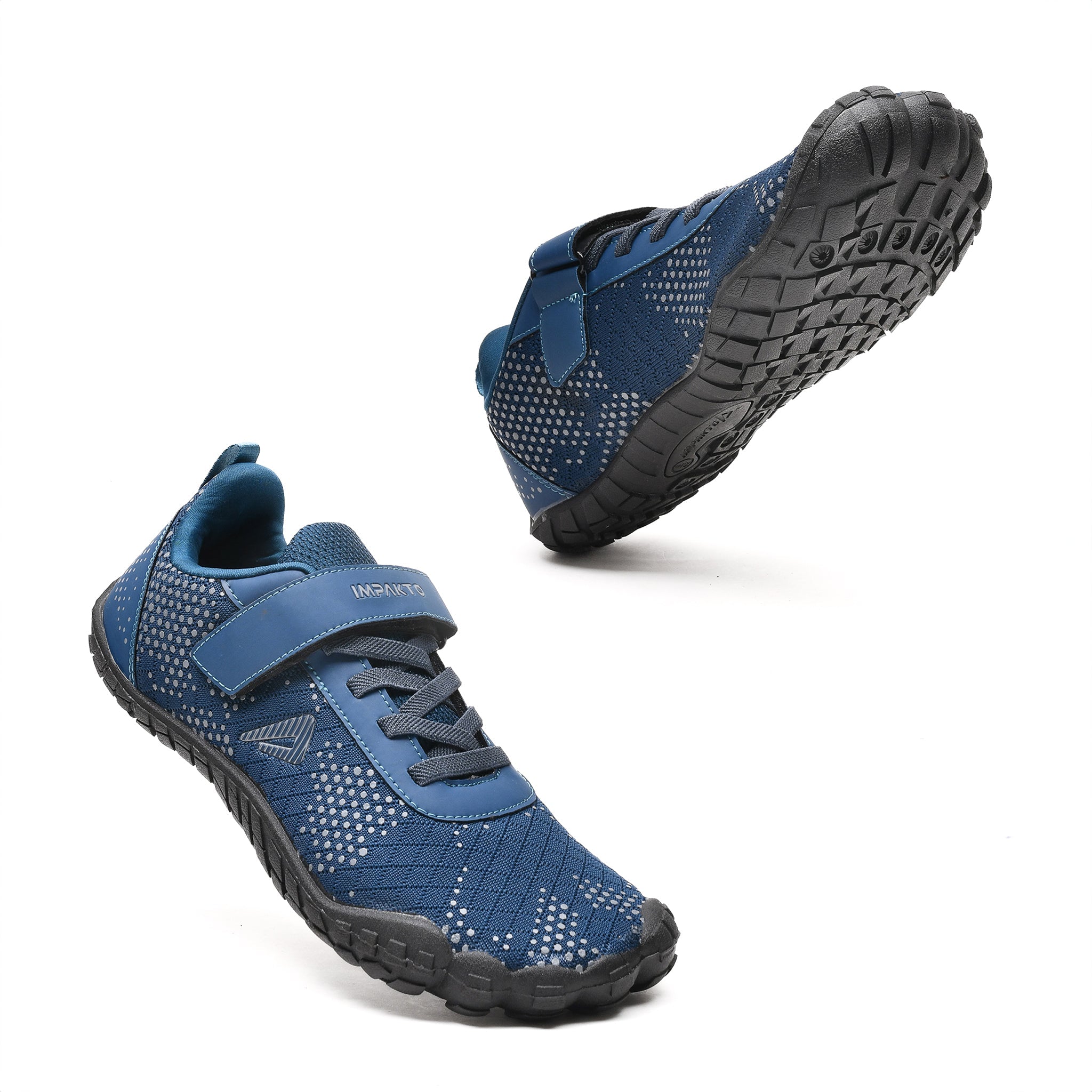 Impakto Barefoot for Wide Feet Shoes for Unisex Navy AS3286