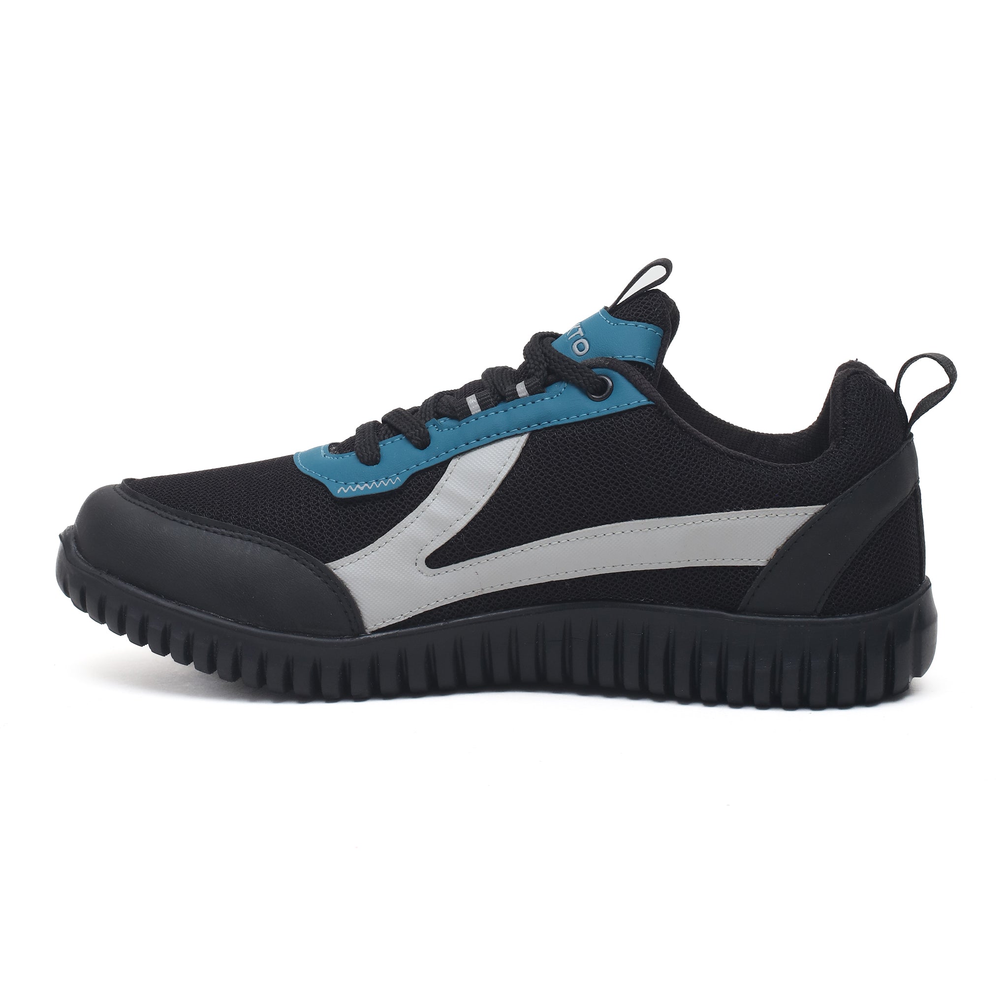 Impakto Driftwave Black Walking Shoes for Men AS3240