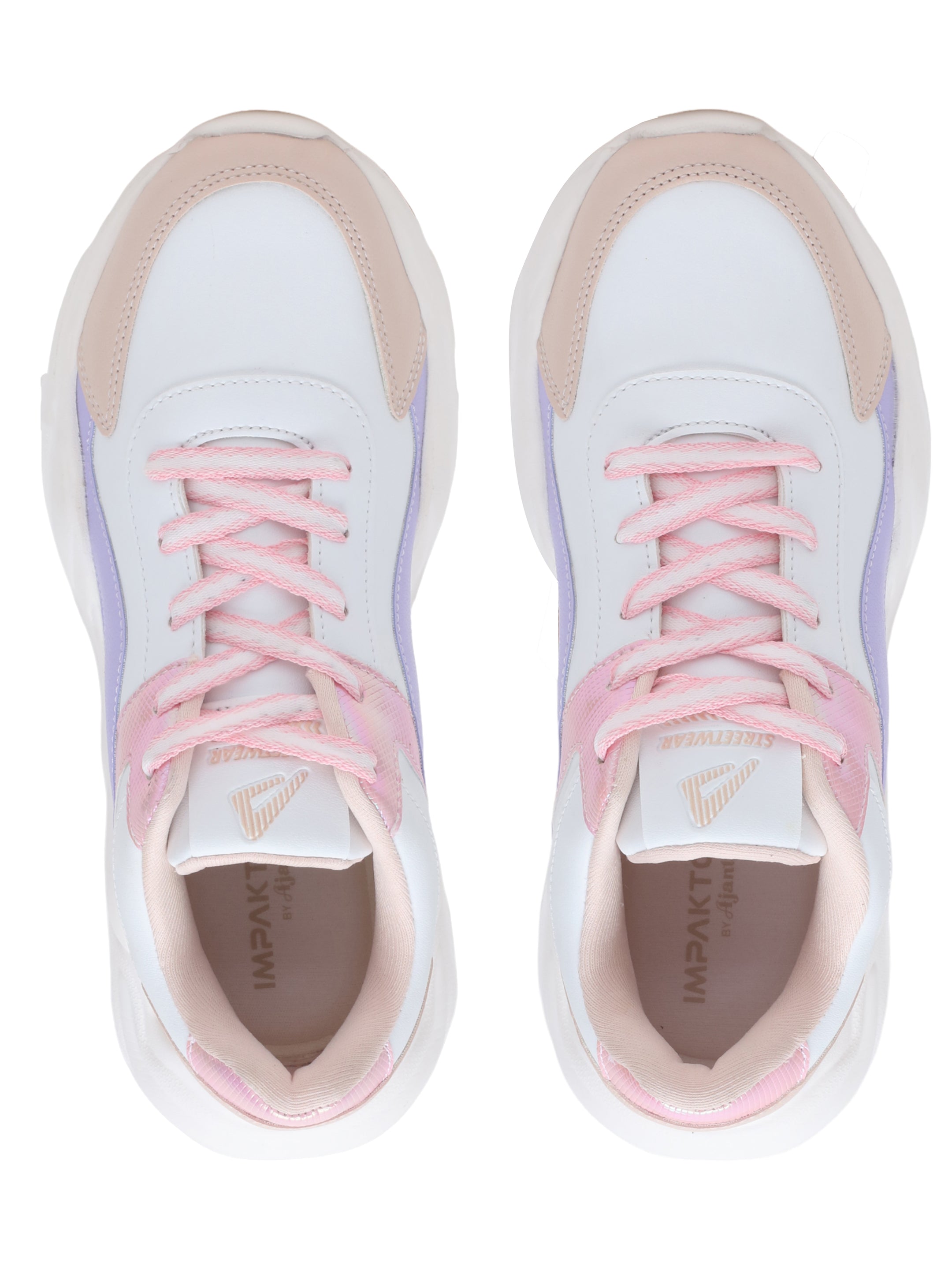 Impakto Women Trendy Casual Sneaker Shoes Lightweight Soft & Comfortable for Women