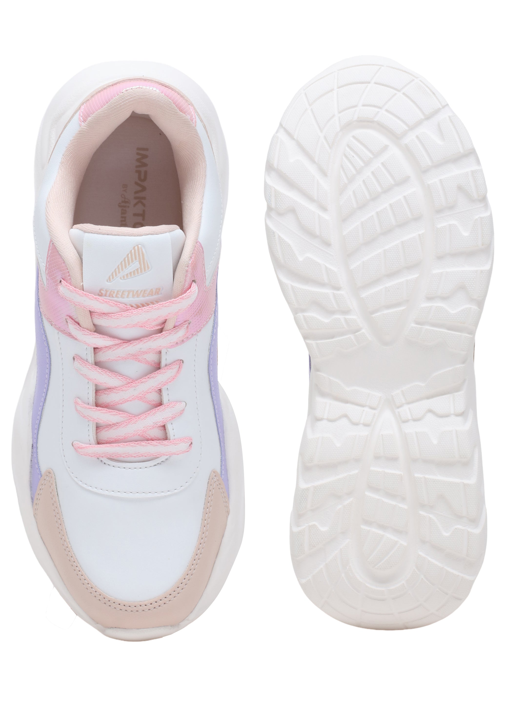 Impakto Women Trendy Casual Sneaker Shoes Lightweight Soft & Comfortable for Women