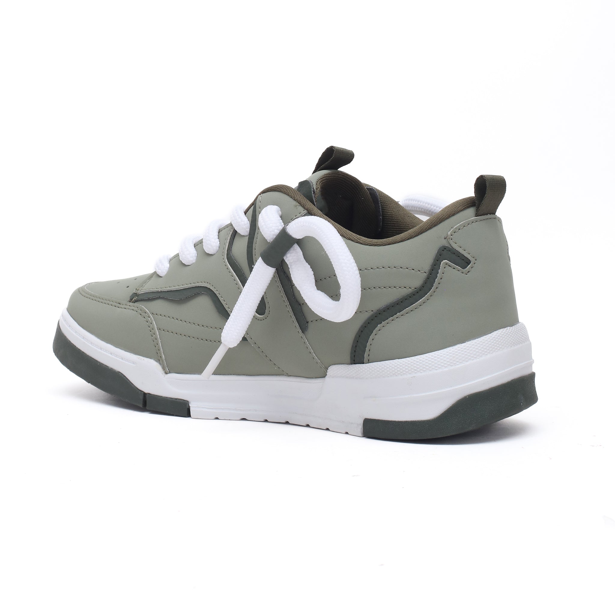 Impakto Men's Fashionable Casual Sneaker Shoes with Synthetic Upper Lightweight Comfortable Mid Top, Extra Soothing Insole & Impact-Resistant Comfort