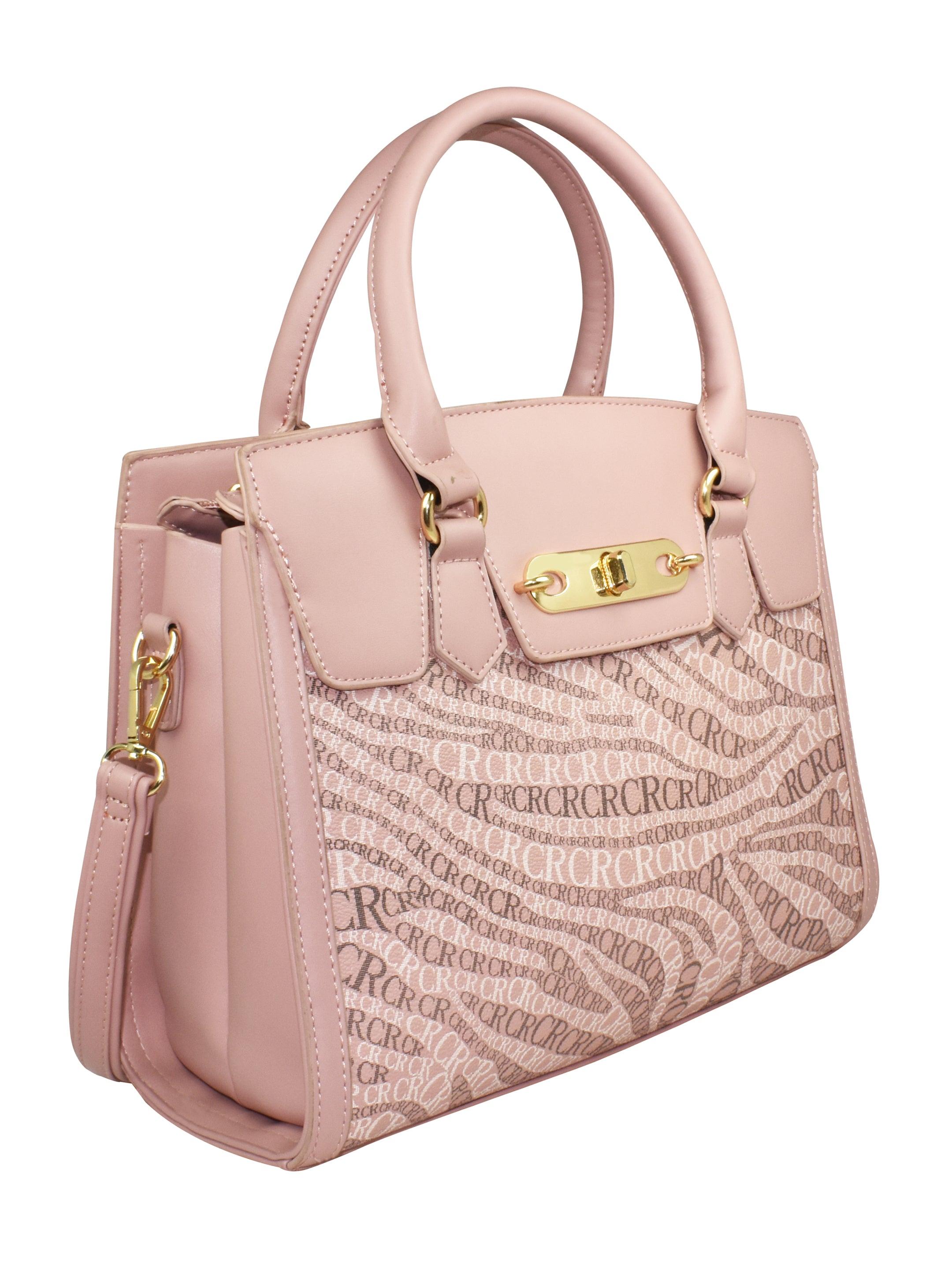 Ajanta Premium Satchel Handbags for Travel and Work (PINK)