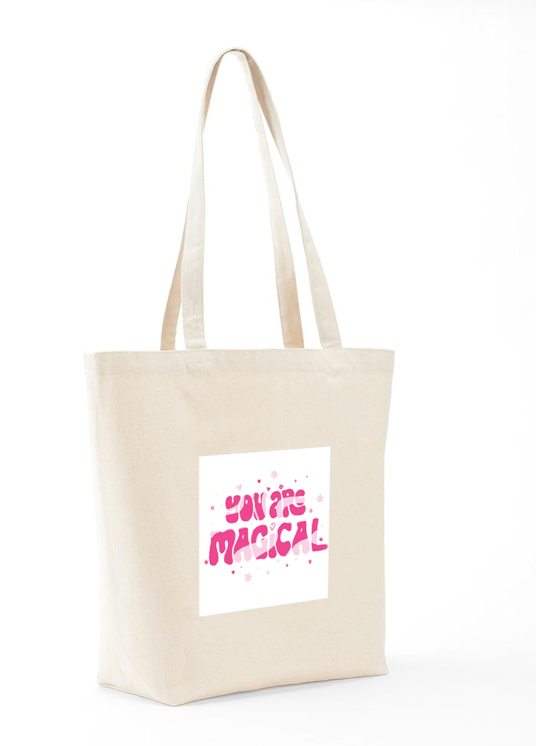 Ajanta Canvas Tote Bag for Women – Printed Zip Tote for Travel, Shopping & College