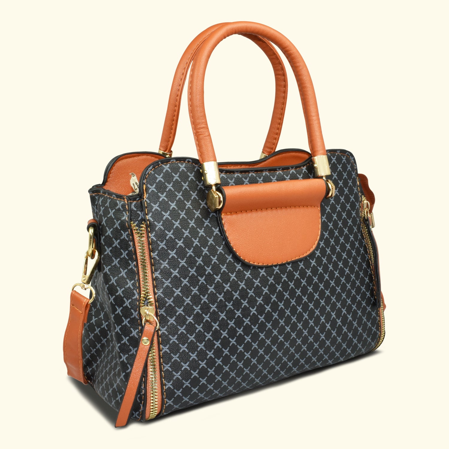 AJANTA QIARRA Women Zip Handbag for Women – Secure and Women's Party Purse With Minimalist Design VB8064