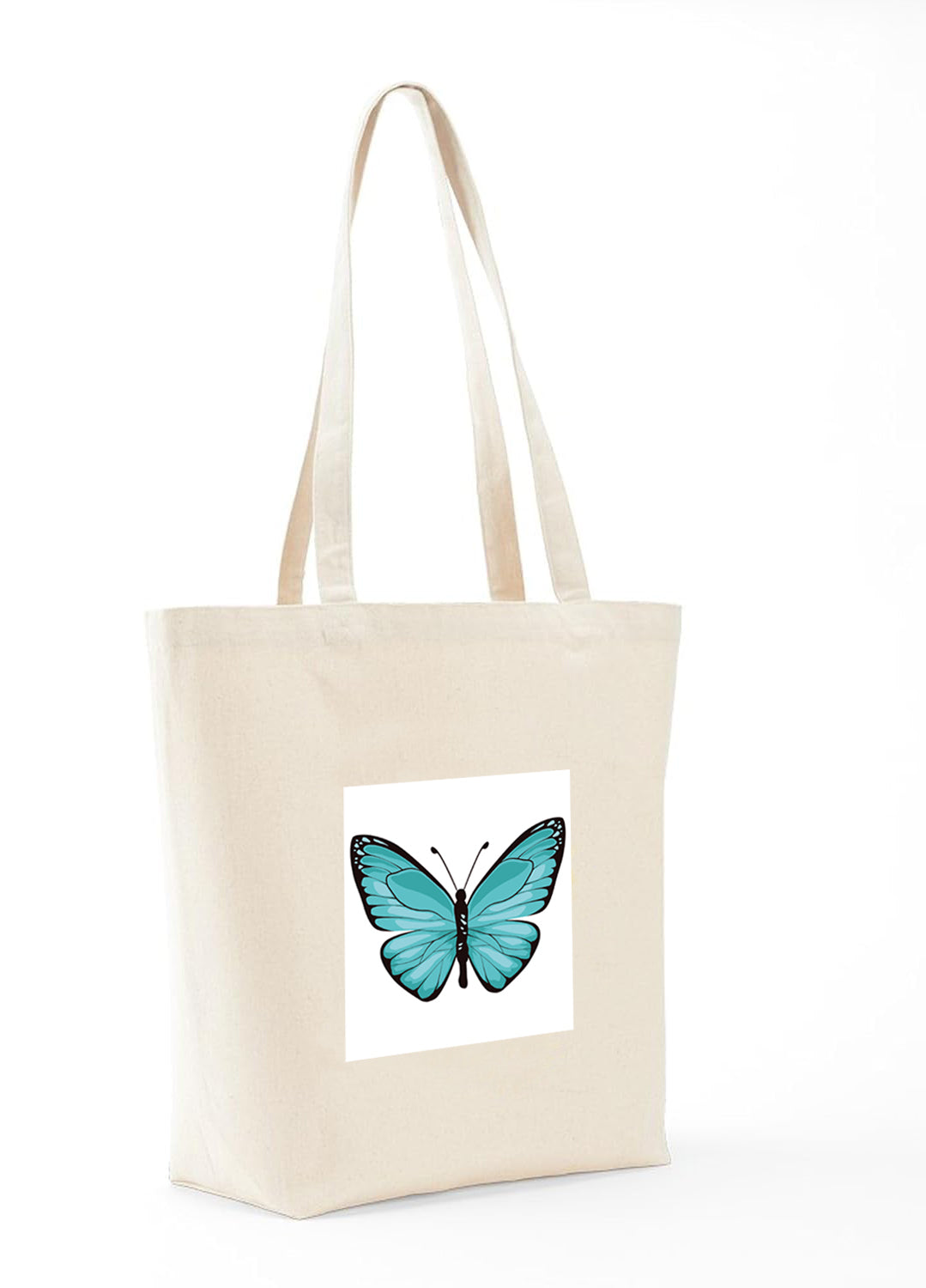 Ajanta Canvas Tote Bag for Women – Printed Zip Tote for Travel, Shopping & College