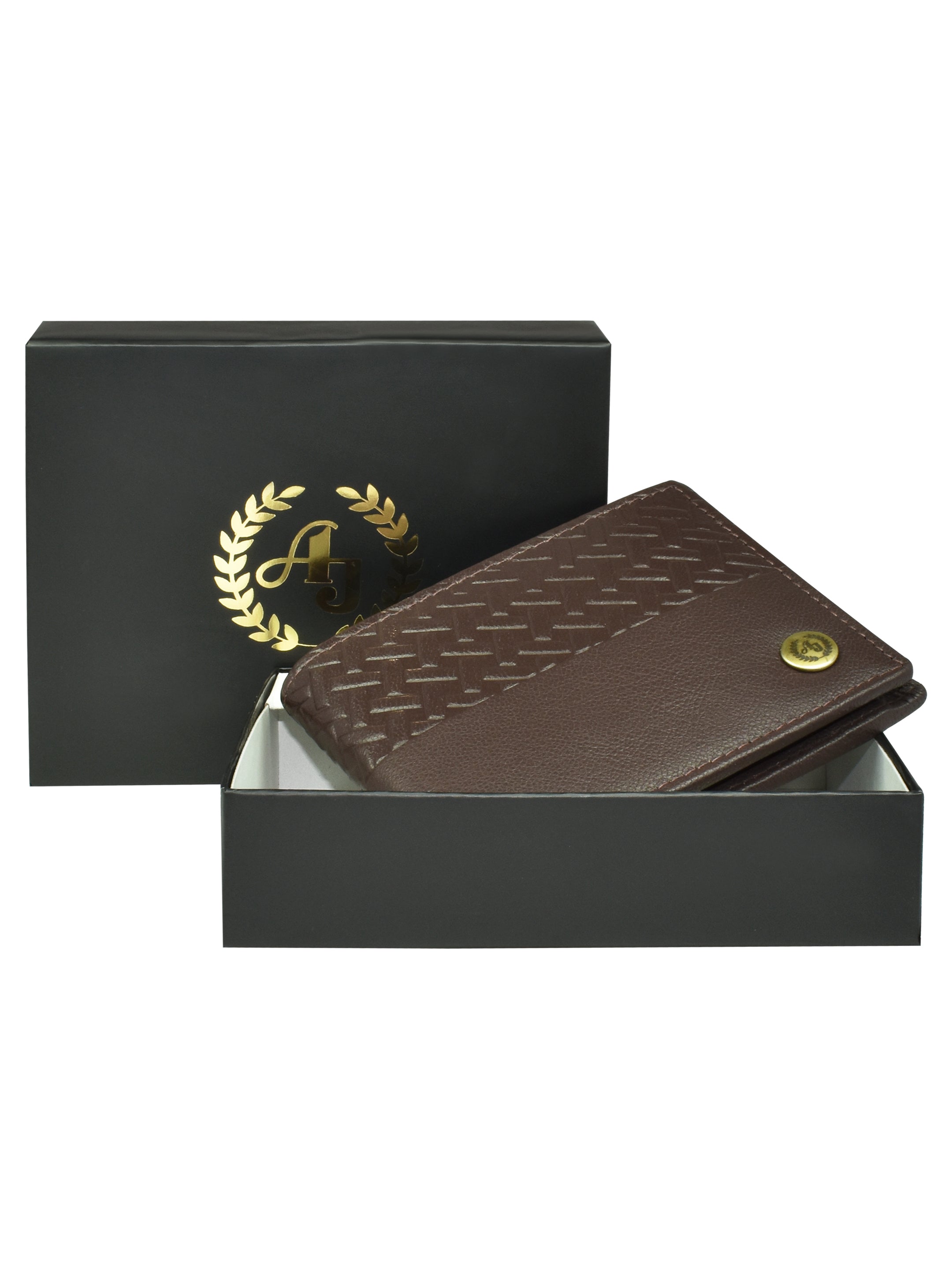 Ajanta Premium Leather Wallet for Men Slim & Elegant Everyday Wallet