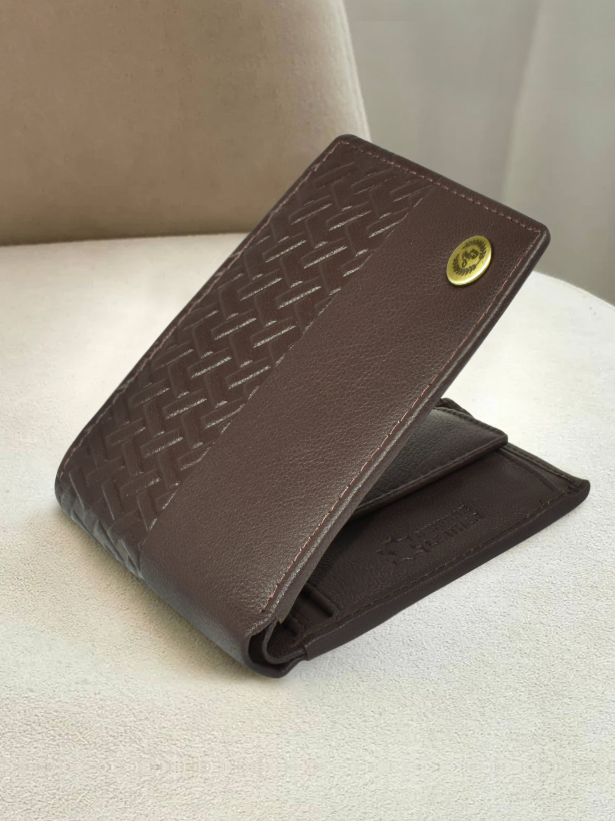 Ajanta Premium Leather Wallet for Men Slim & Elegant Everyday Wallet