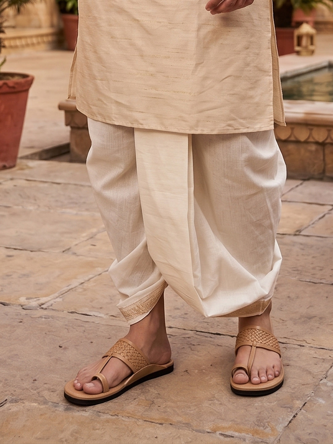 Ajanta Men’s Kolhapuri Slip-On Sandals