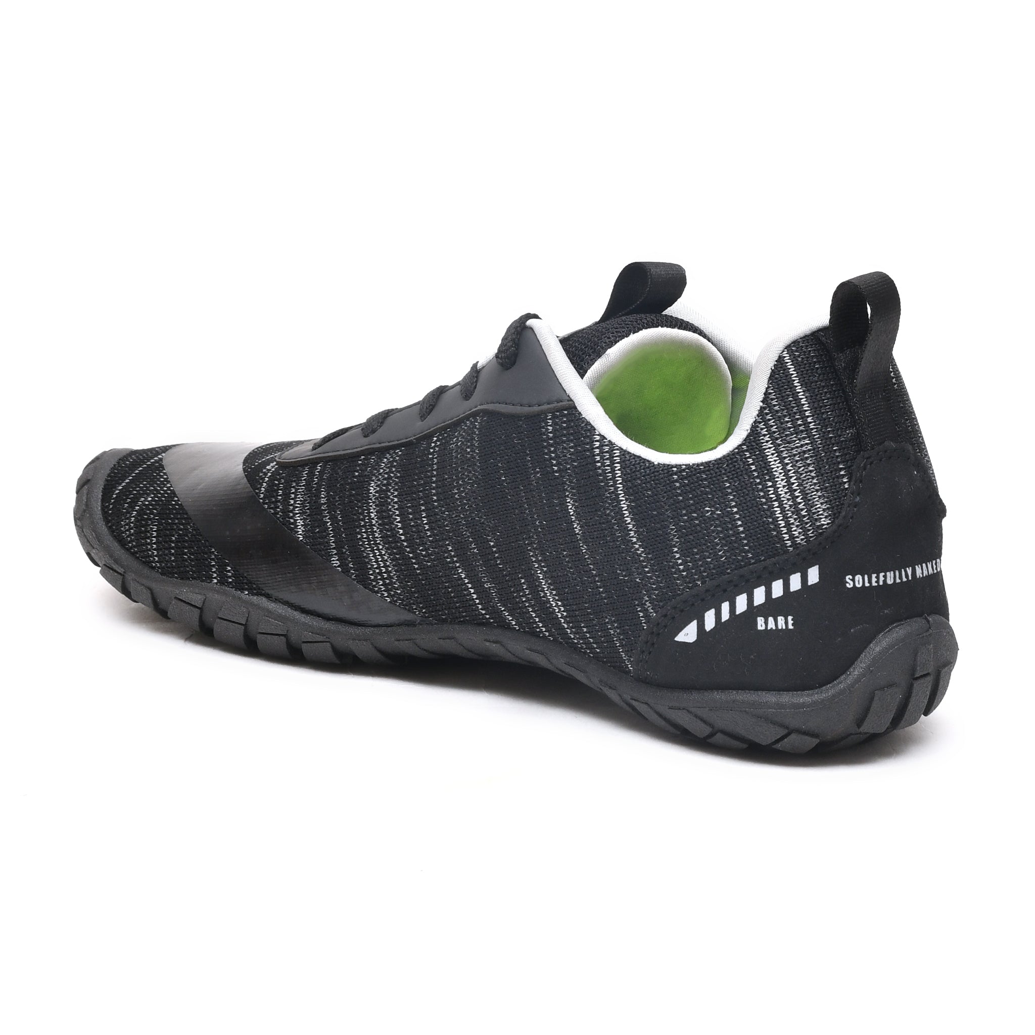 Impakto Barefoot Rooted Men Black Gym Shoes AS3196