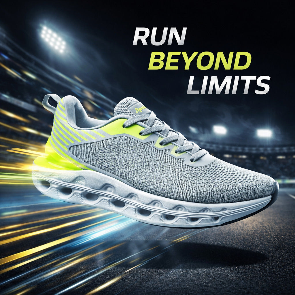 Ajanta Men’s Ultra-Lightweight Breathable Sports Shoes