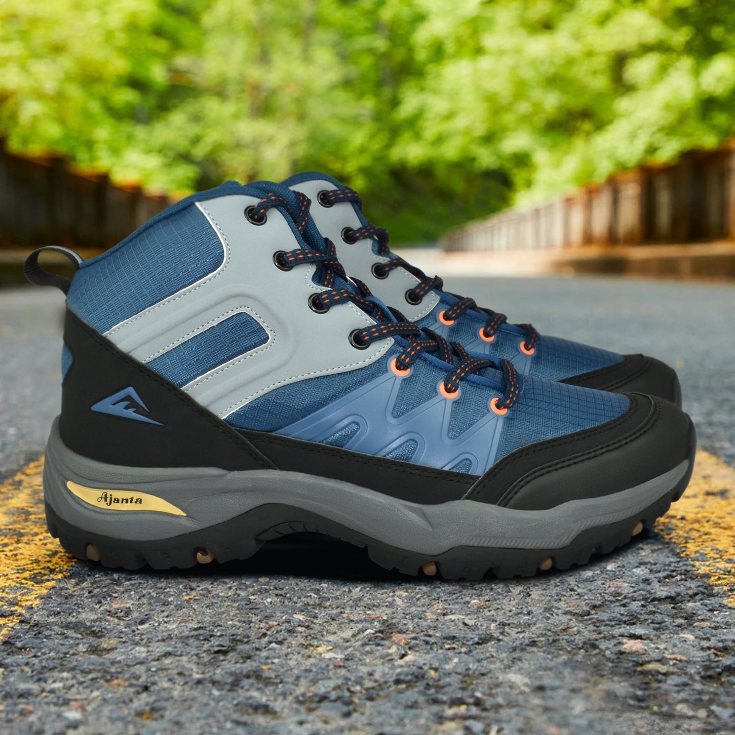 AJANTA Terra Trek Outdoor Hiking Shoes With Superior Grip & Comfort | Lightweight & Sturdy Boots EG1055