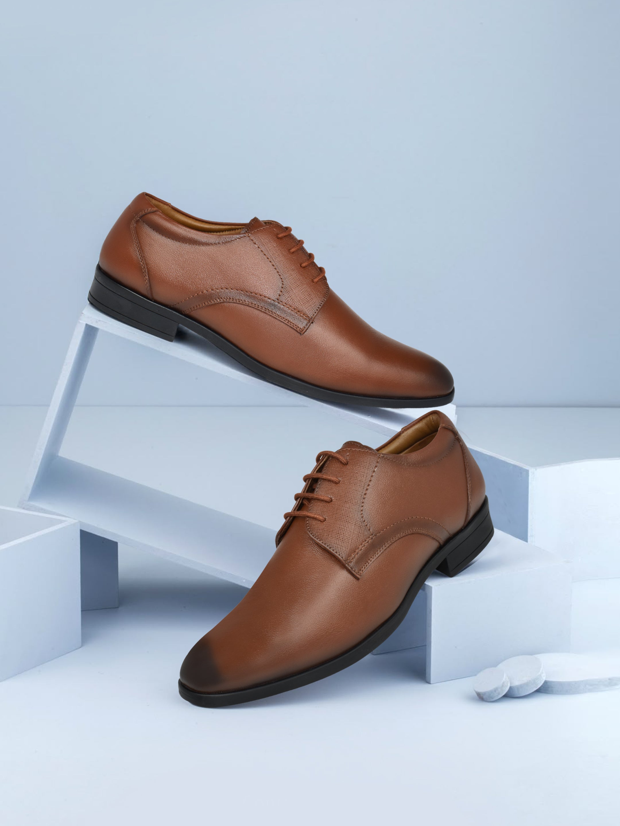 AJANTA Men Formal Shoe | Lace-Up Derby Shoes | Provide Comfort & Stylish | Perfect for Formal Wear, Business and Parties DB0529
