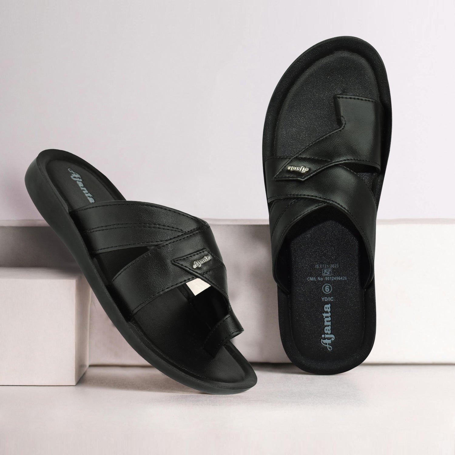 AJANTA Men Sandal| Casual Floaters |Home Use |Daliy-Wear|Anti Slip Outdoor Sandal For Men And Boy EG3017