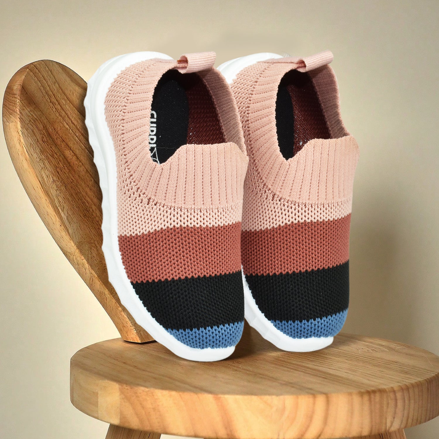 AJANTA Kids Classic Ultra Soft Knitted Upper Casual Shoes| Comfortable & LightWeight| Stylish & Anti-Skid| Indoor & Outdoor Casual Shoes KS0390