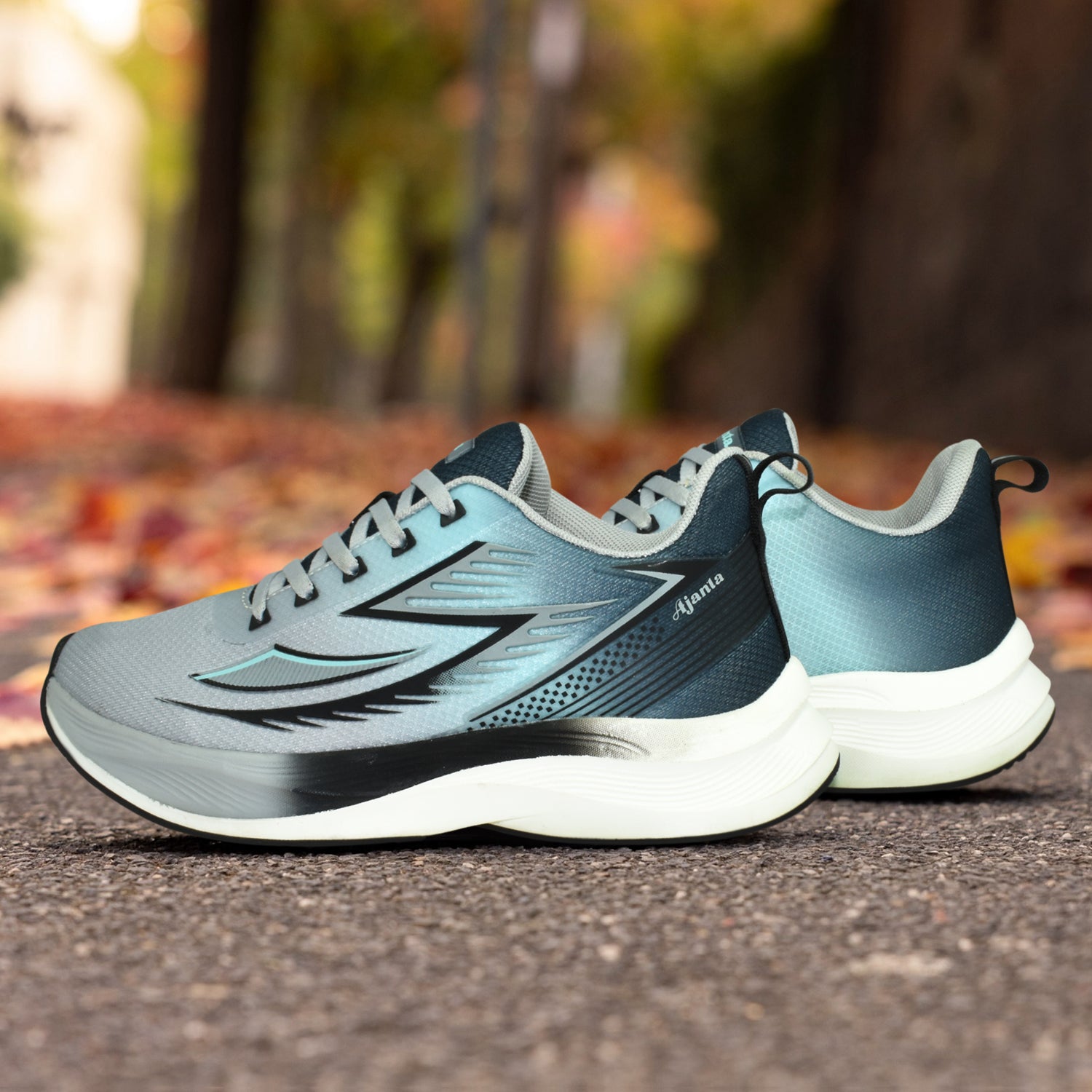 Ajanta Runner Sports Shoes | Lightweight | Anti-Slip Grip | Fitness Shoes for Training & Outdoor
