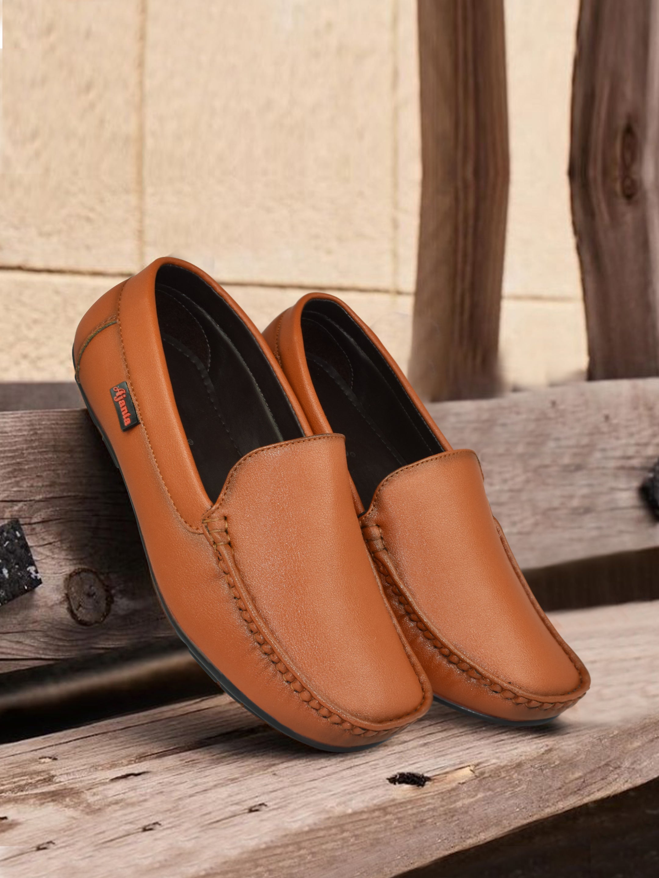 AJANTA Loafers for Men| Soft Cushioned Insole | Super Flexible, Slip-On Shoes for Casual, Office & Everyday Wear JG1194