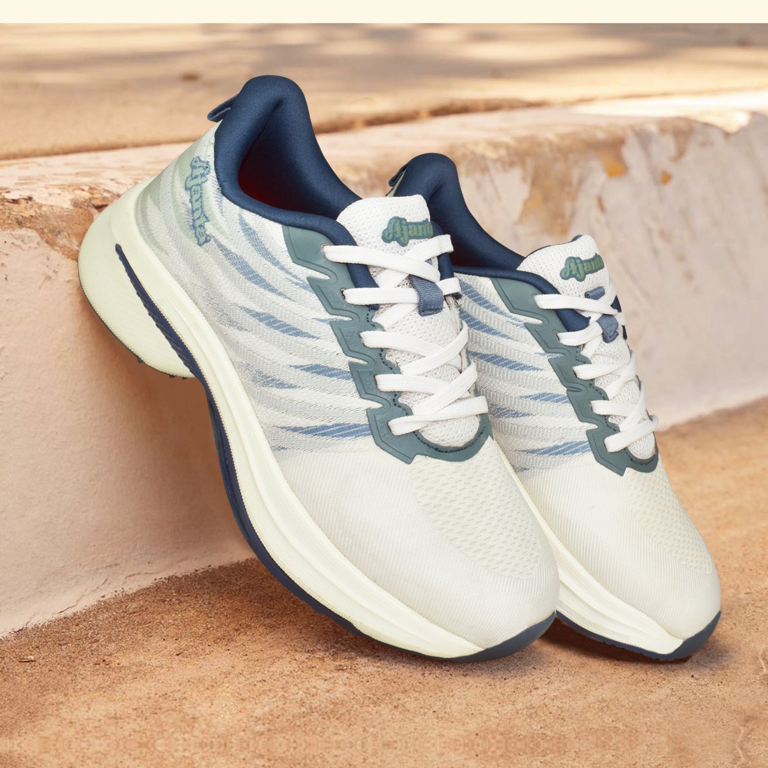 Ajanta Velocity Blaze |Lightweight | Running &Cushioned Shoes| Speed-enhancing Athletic Shoes for Gym and Outdoor EG1046