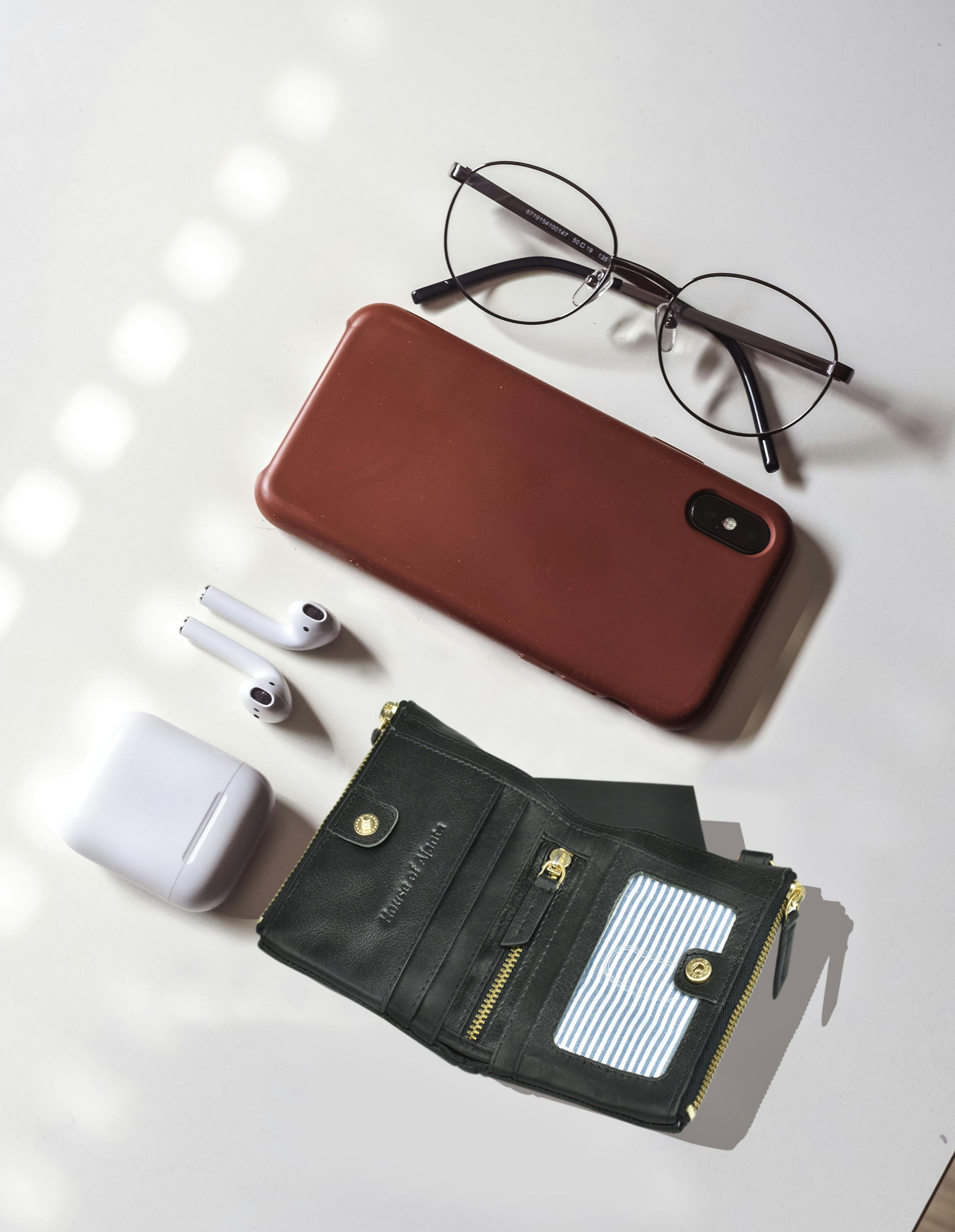 Ajanta Classic Black Leather Wallet for Men Stylish, Durable & Functional