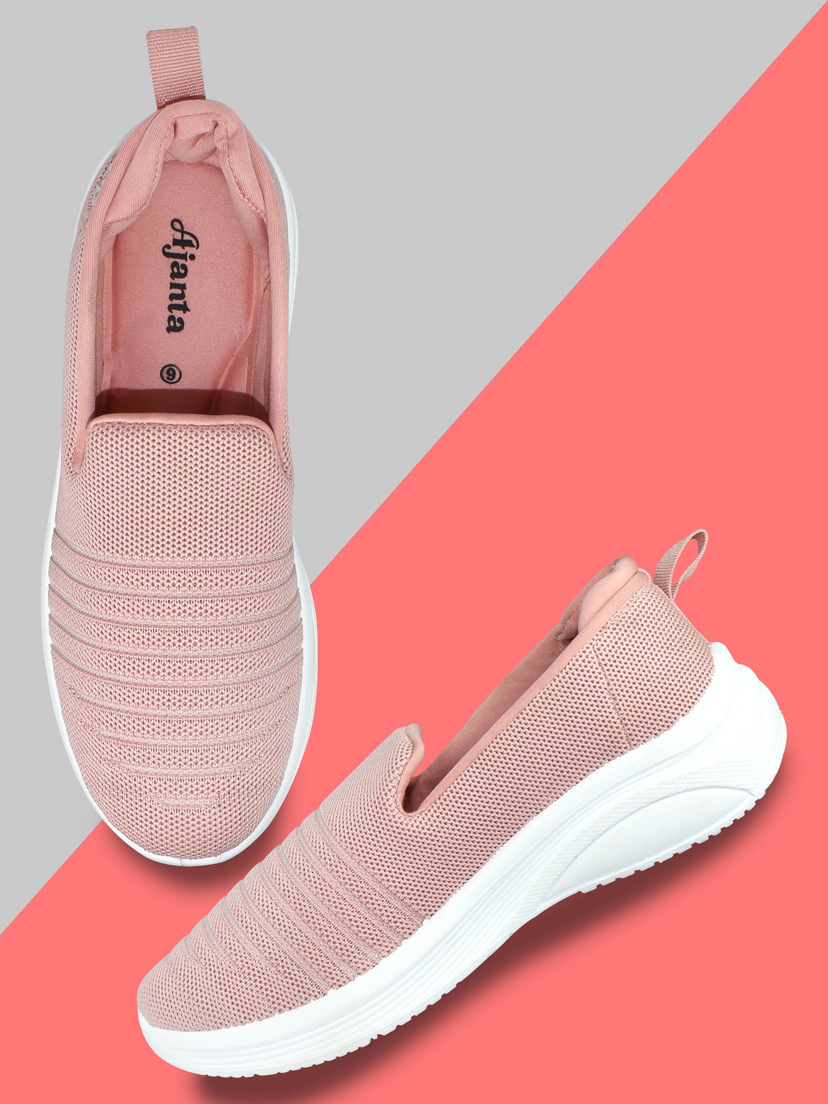 Ajanta Women Casual Shoe / Anti-Slip Grip /  Slip-On Casual Shoes EL5004