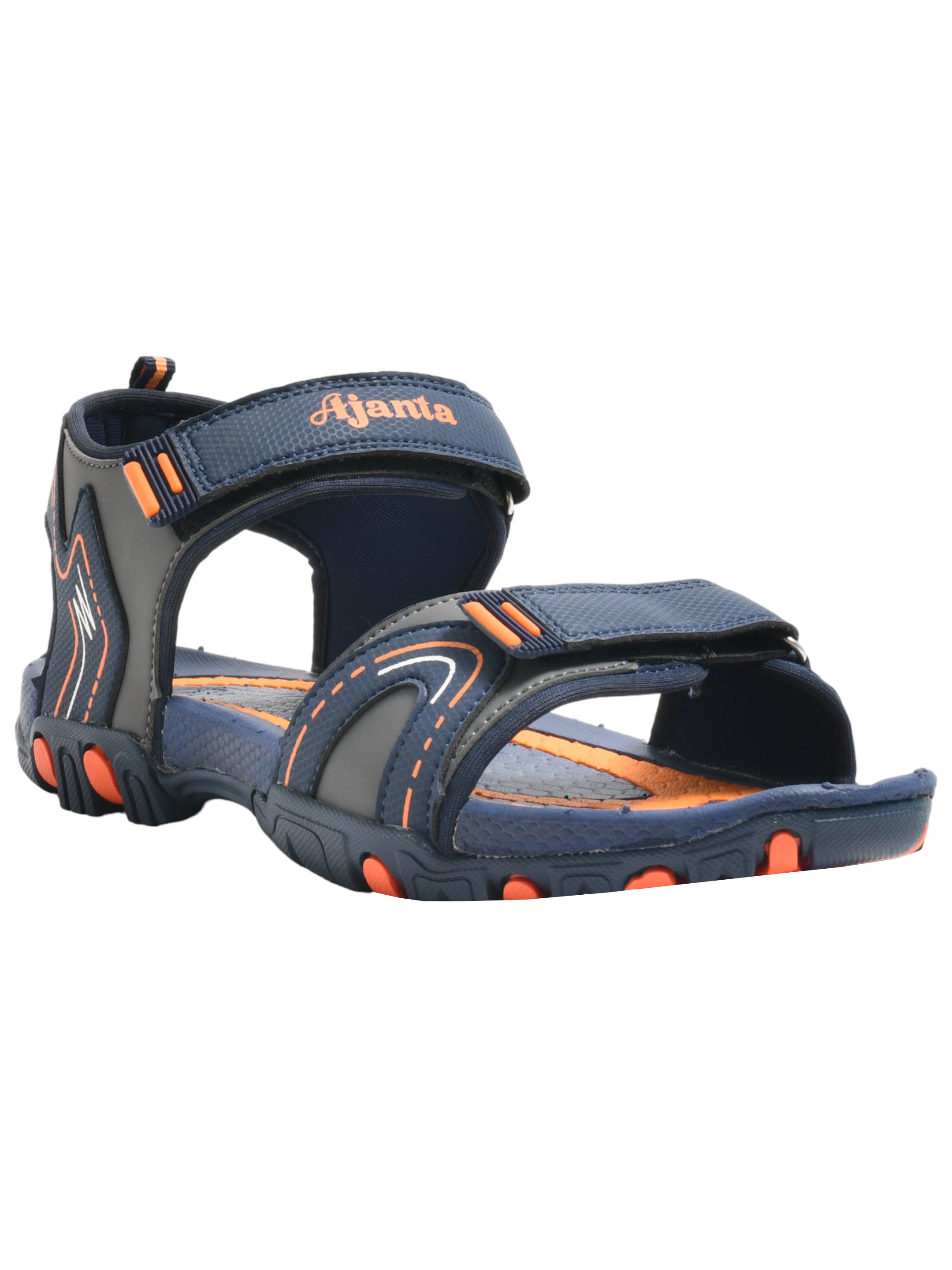 Ajanta Men Sports Sandal / Adjustable Velcro Straps with Anti-Skid Sole / Men’s Running & Sports Sandals EG2005