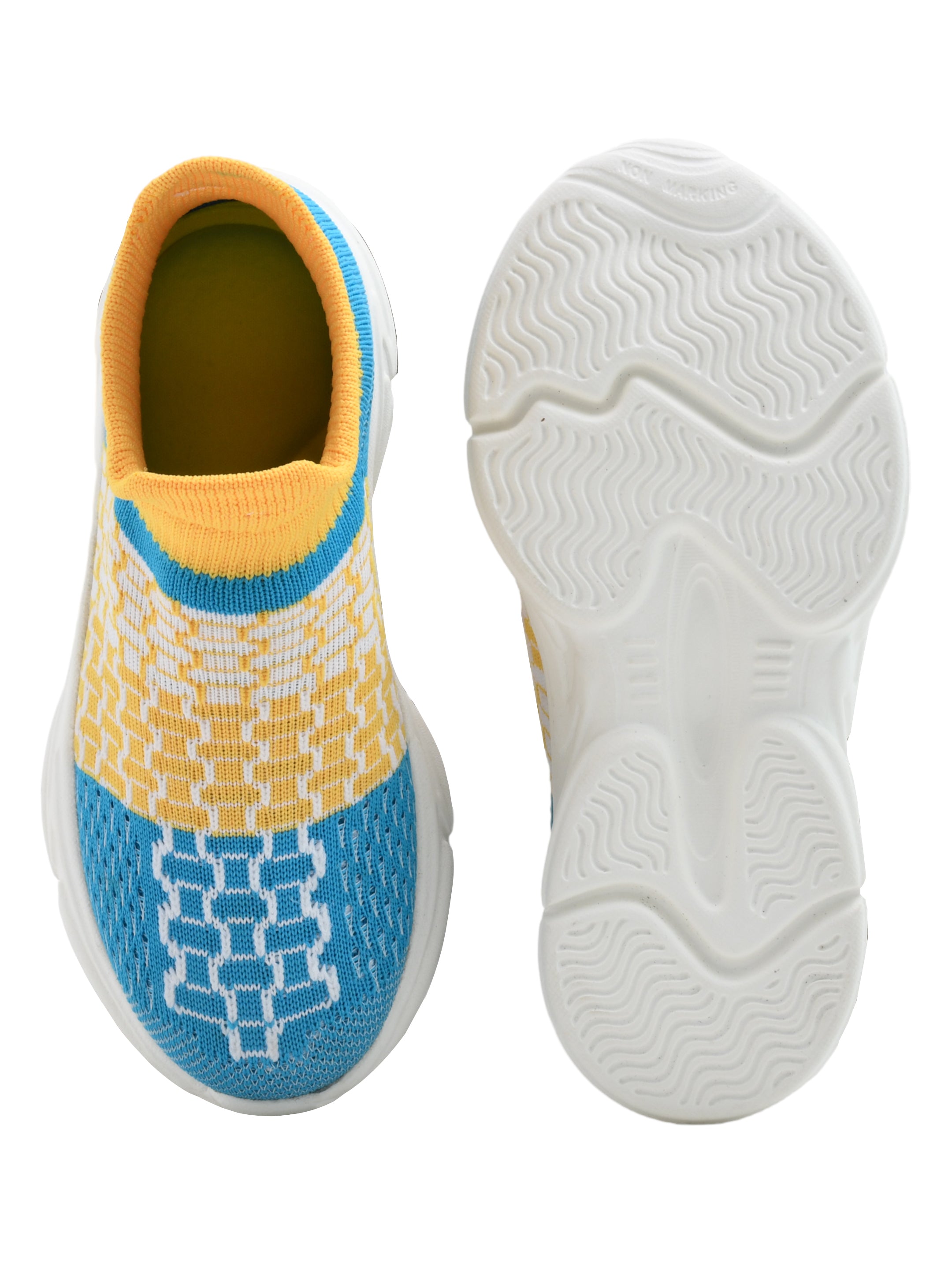 Ajanta Kid Casual Shoe /  Knitted Upper with Cushioned Sole for All-Day Comfort EK2004