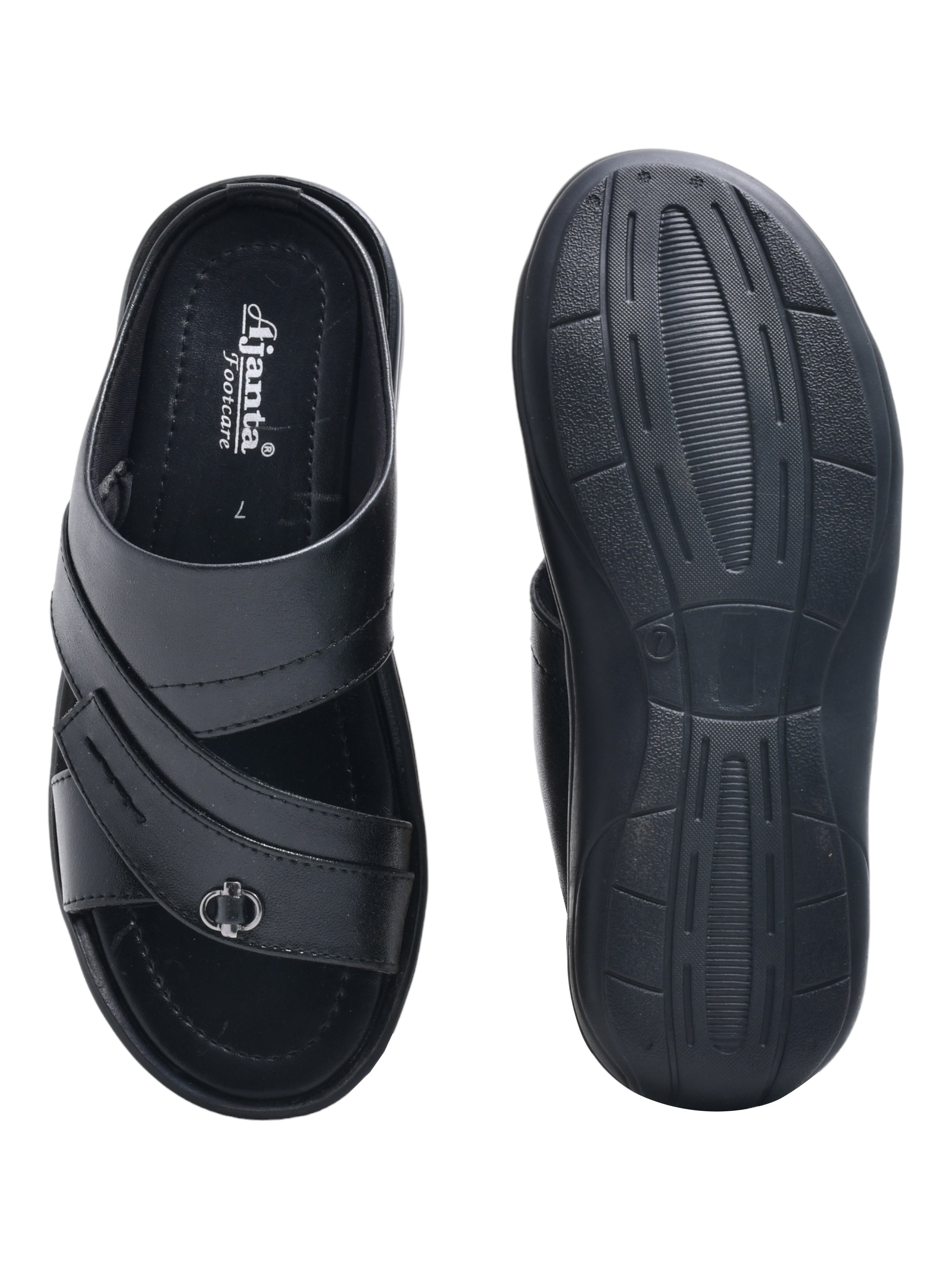 Ajanta Men's Sandal | Anti-Skid Sandal | Non-Slip Sole & Lightweight Design for Everyday Comfort