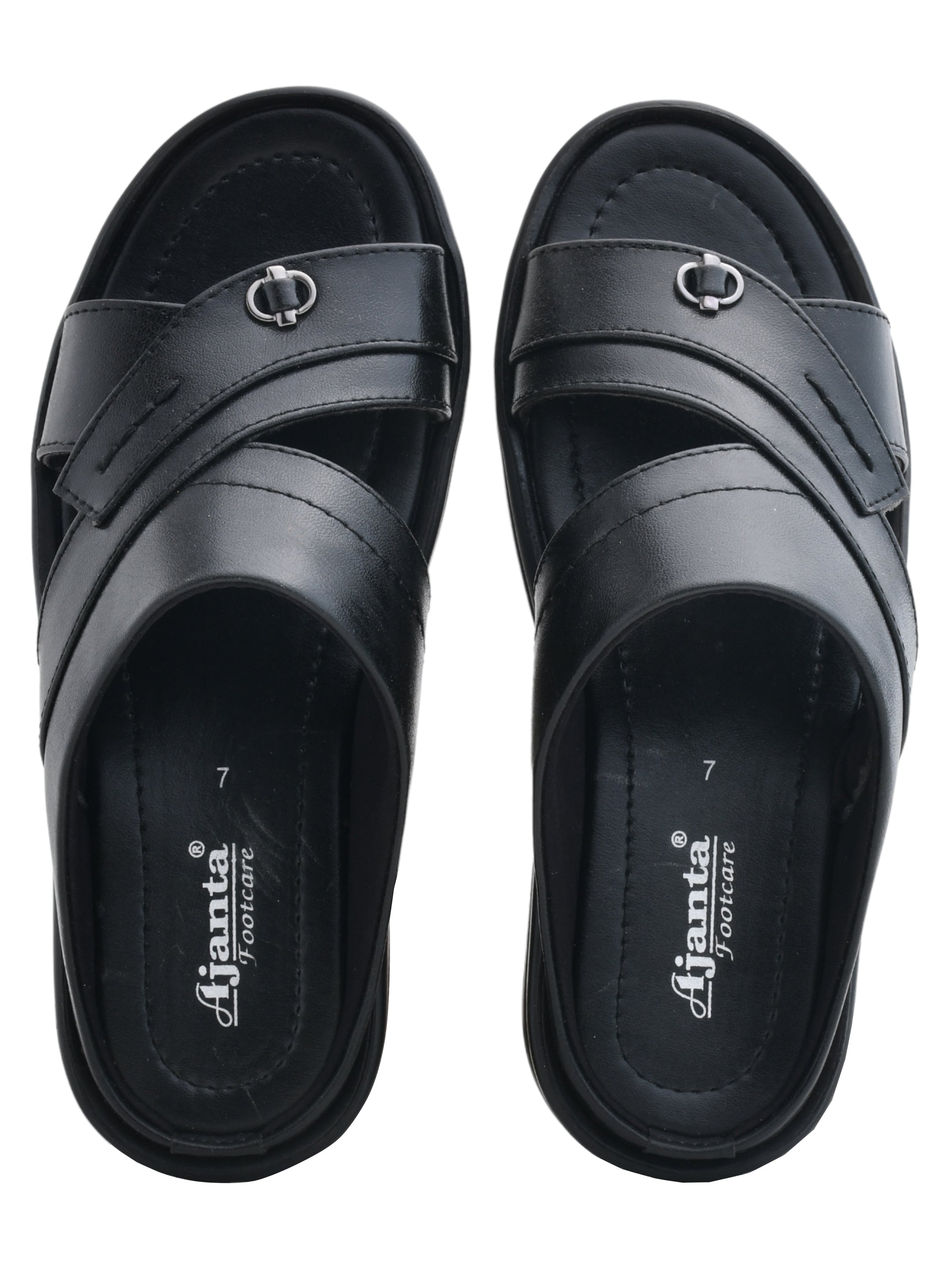 Ajanta Men's Sandal | Anti-Skid Sandal | Non-Slip Sole & Lightweight Design for Everyday Comfort