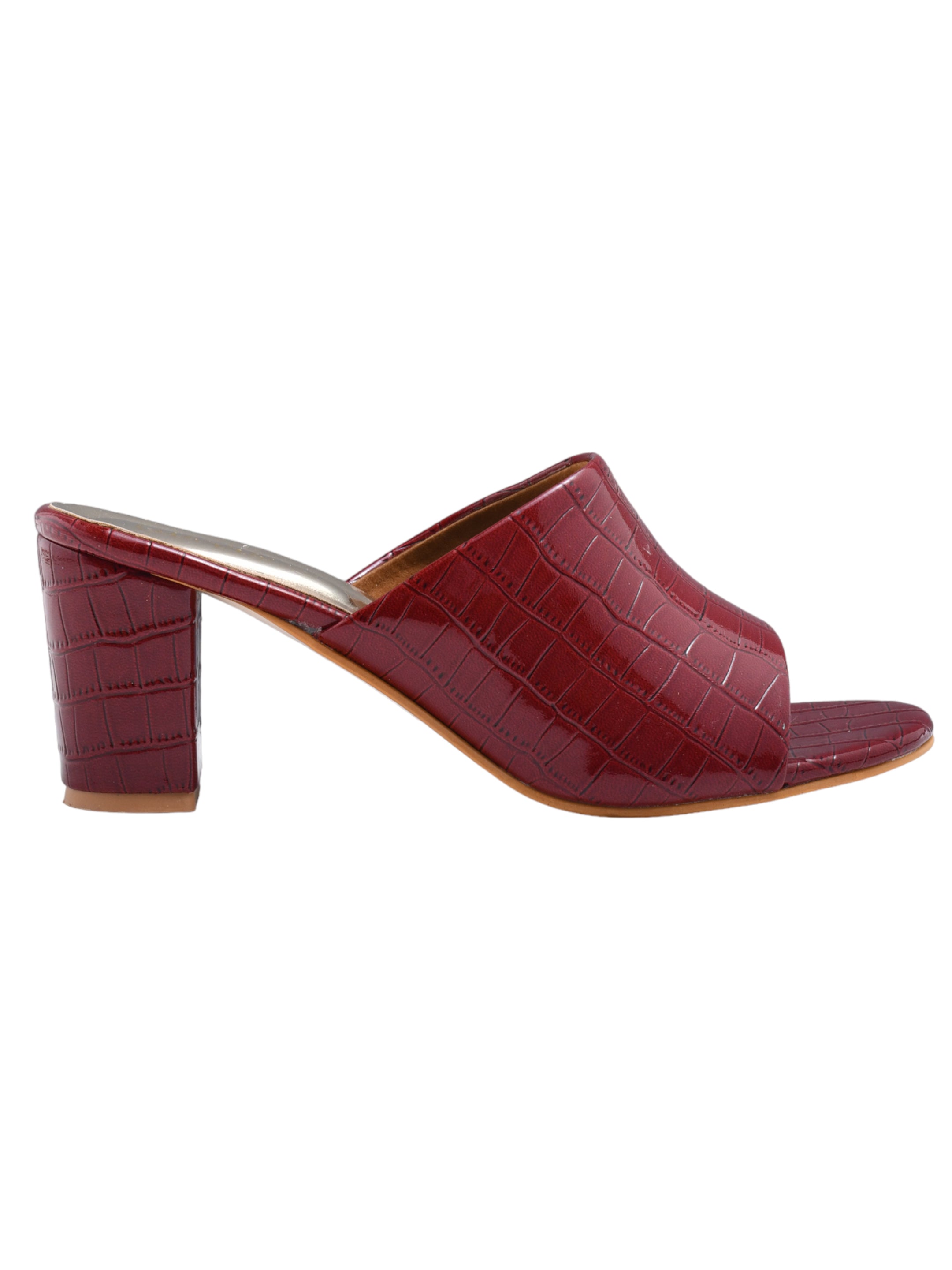 Ajanta Women Heel Sandal / Wedge Heels with Stylish Comfort / Stylish Slip-On with Square Block Heel EL3002