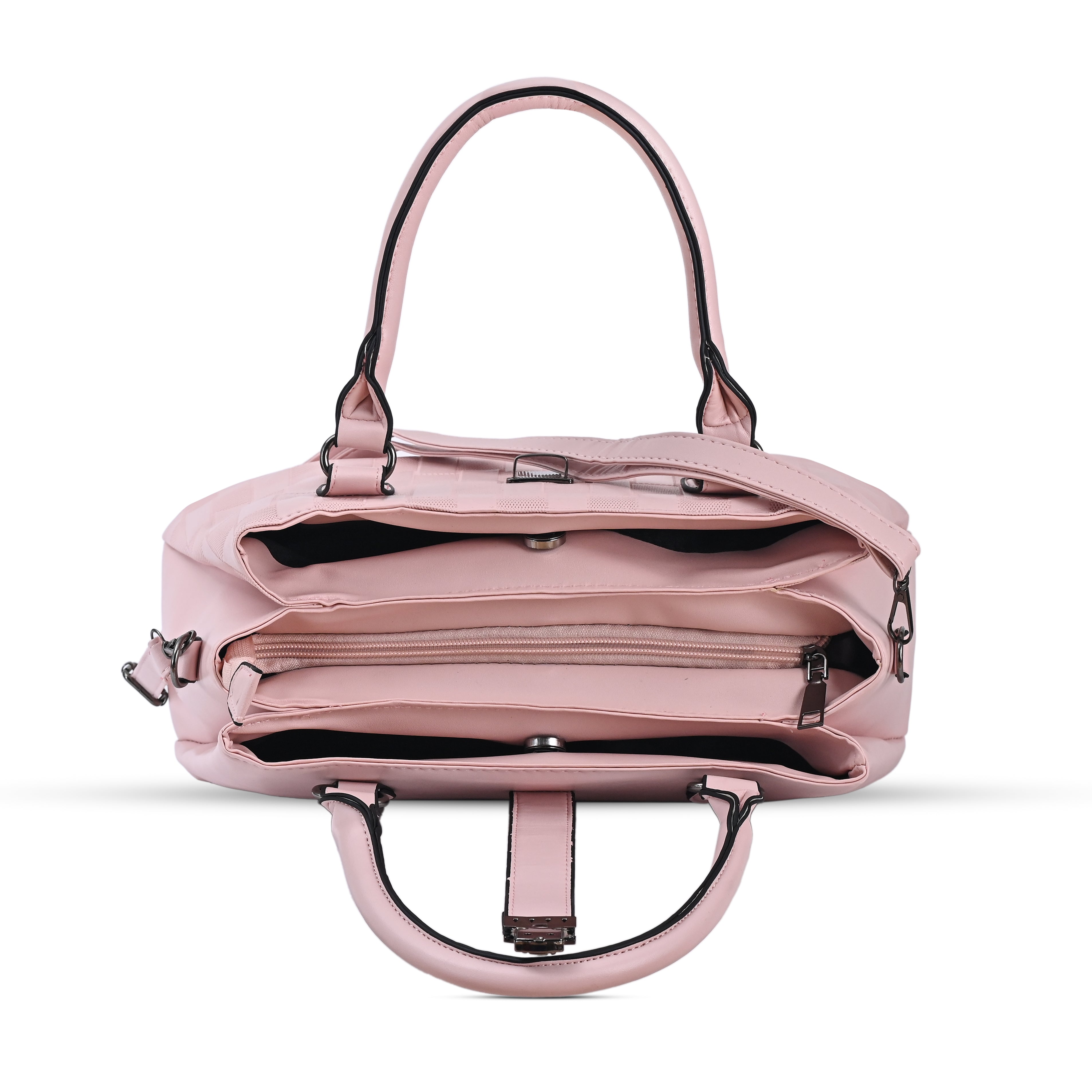 QIARRA Women's Pink bag, Small Crossbody Bag, Casual Daily Handbag with Simple and Trendy Design VB8041