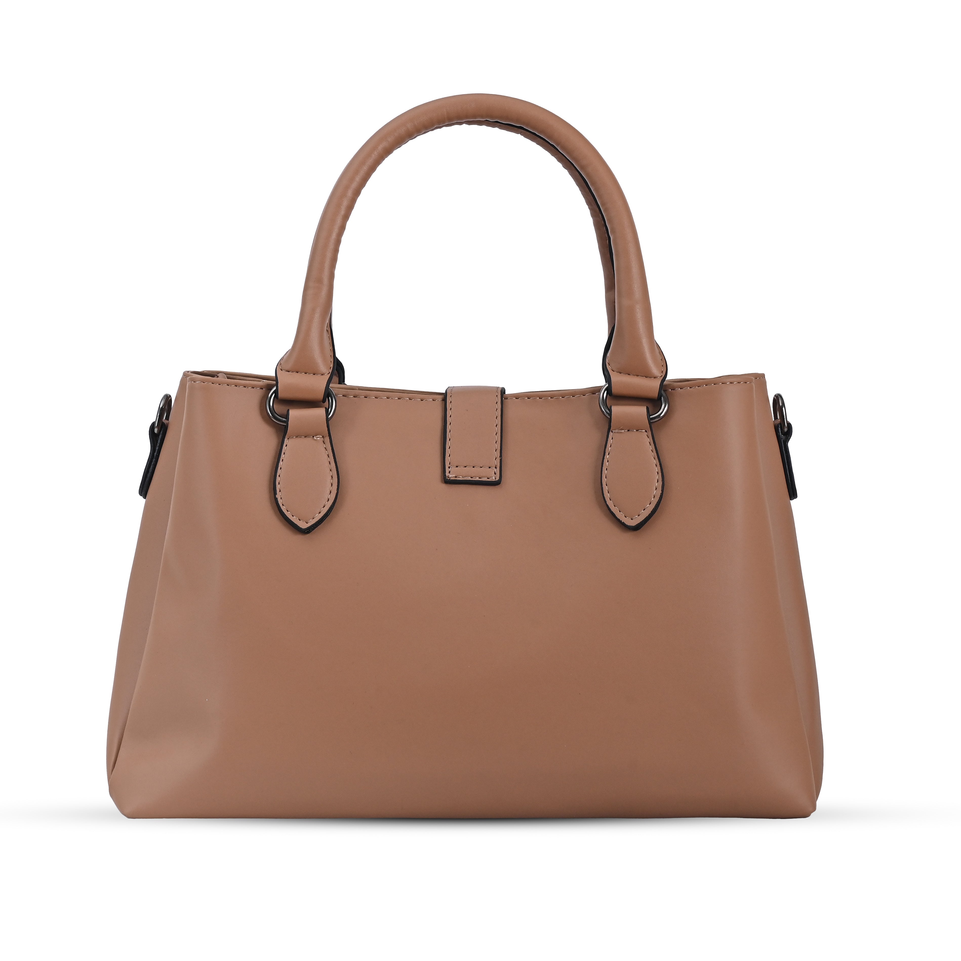 QIARRA Women's Brown bag, Small Crossbody Bag, Casual Daily Handbag with Simple and Trendy Design VB8042