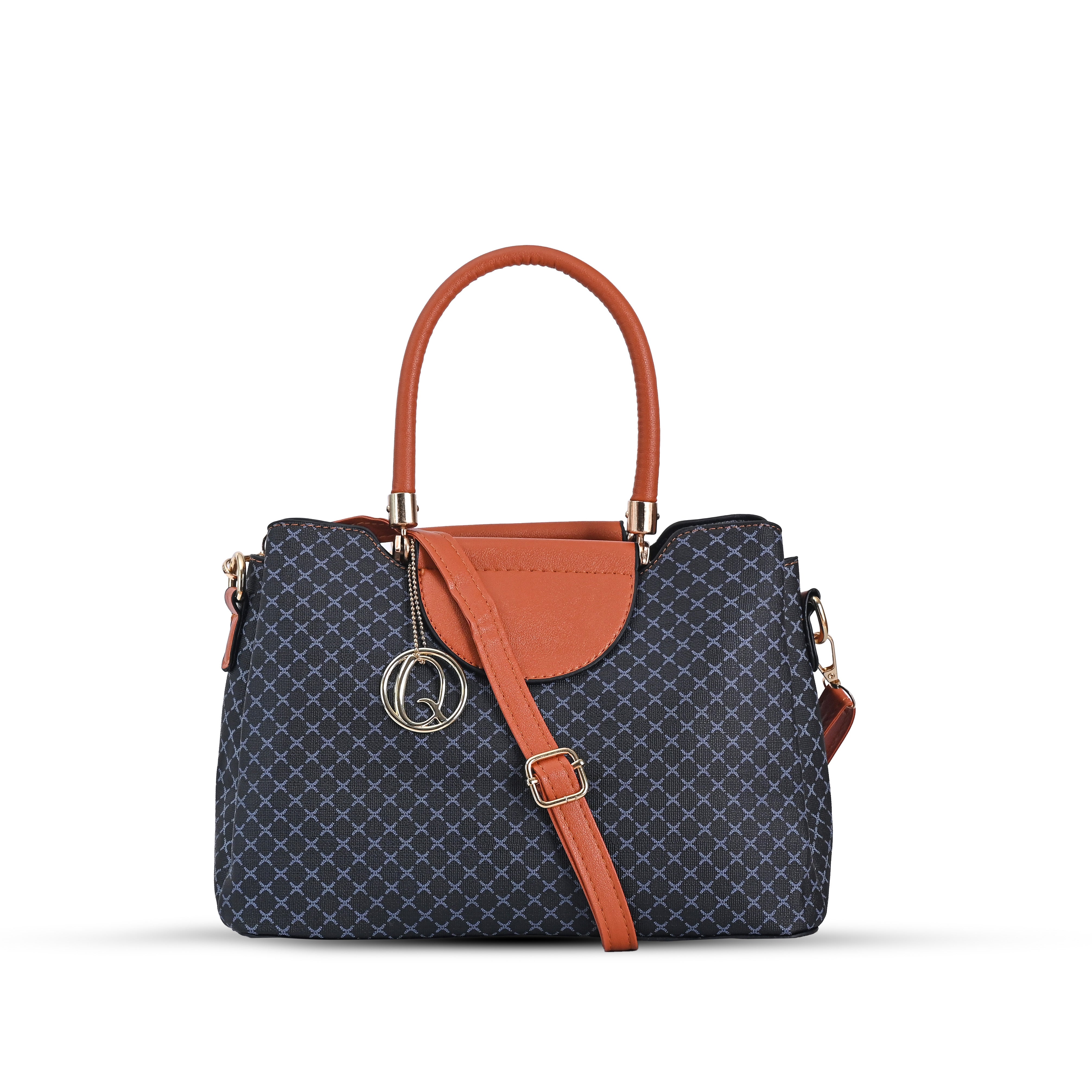 QIARRA Women's Tan bag, Small Satchel Bag- Stylish, Casual, Daily Handbag, Purse For Women VB8062