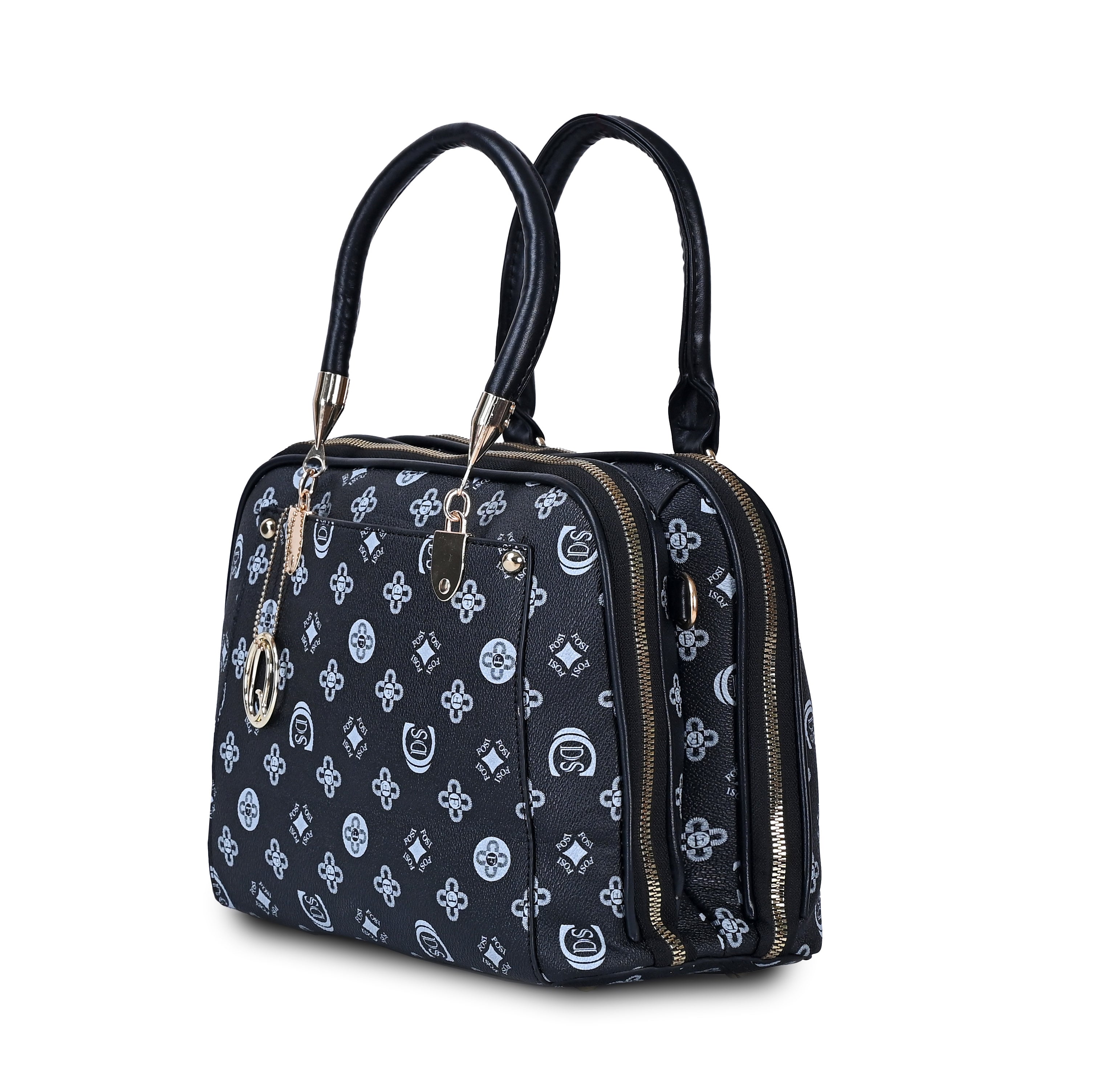 QIARRA Women Colorful Printed Handbag, Stylish & Patterned Design Shoulder Bag VB8097