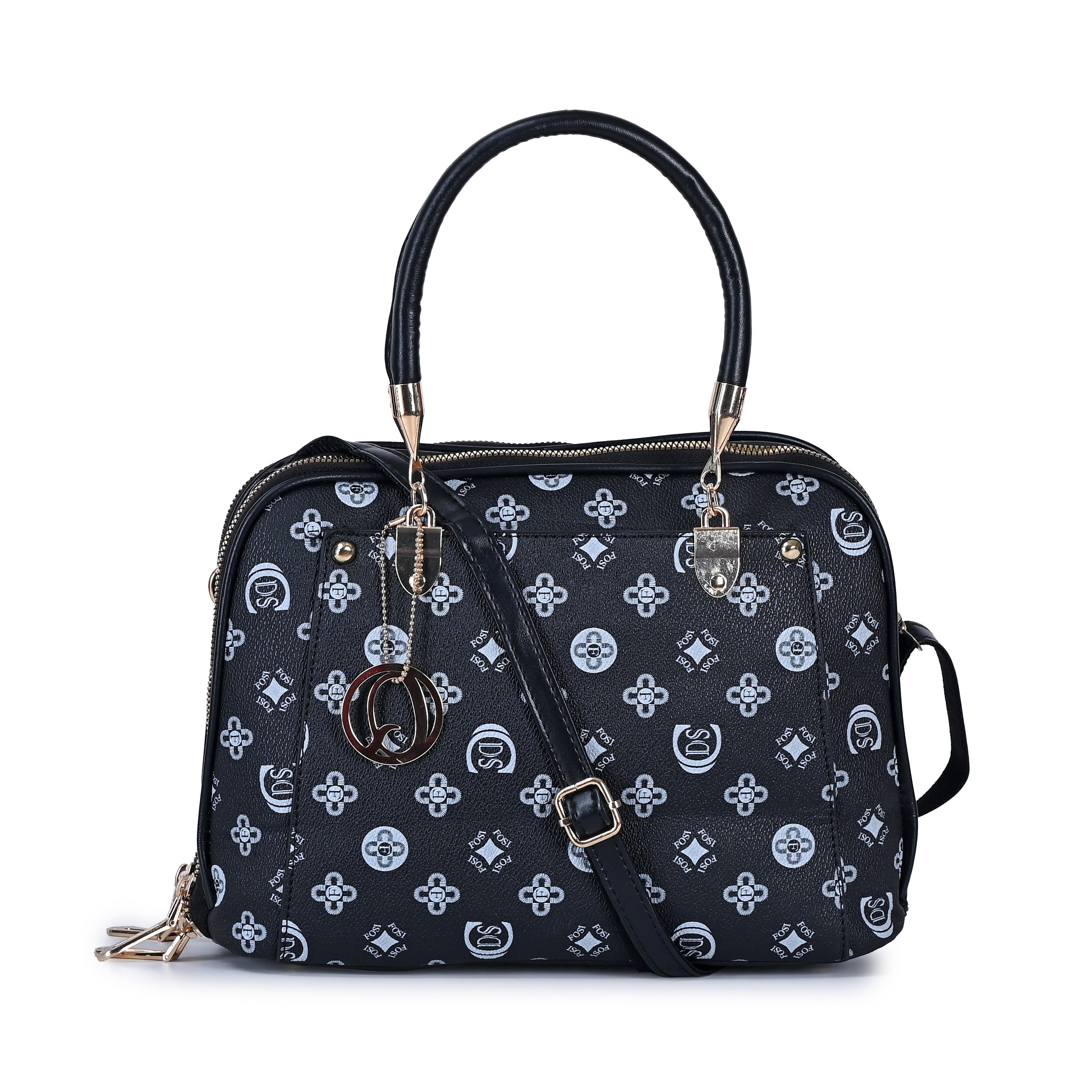 QIARRA Women Colorful Printed Handbag, Stylish & Patterned Design Shoulder Bag VB8097