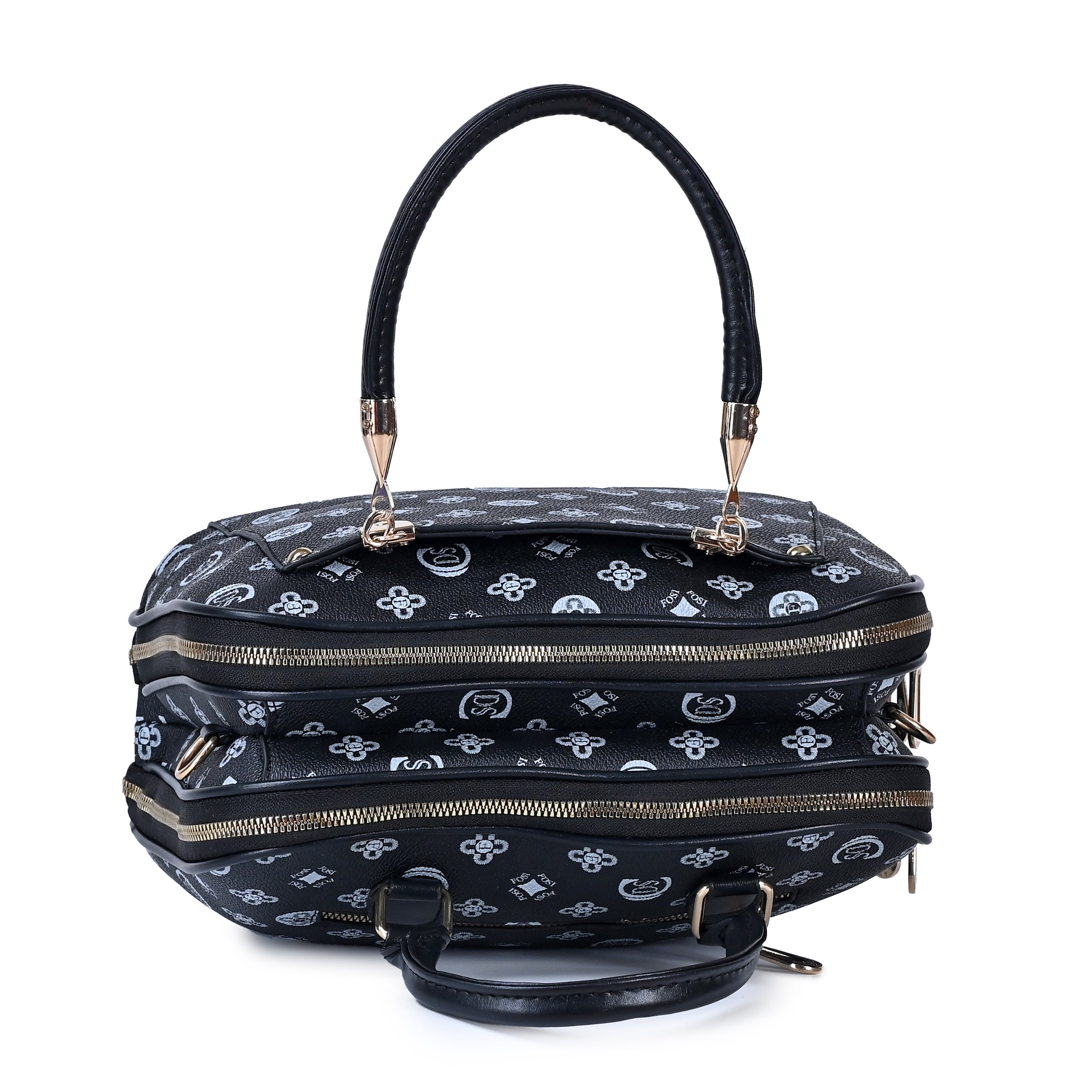 QIARRA Women Colorful Printed Handbag, Stylish & Patterned Design Shoulder Bag VB8097