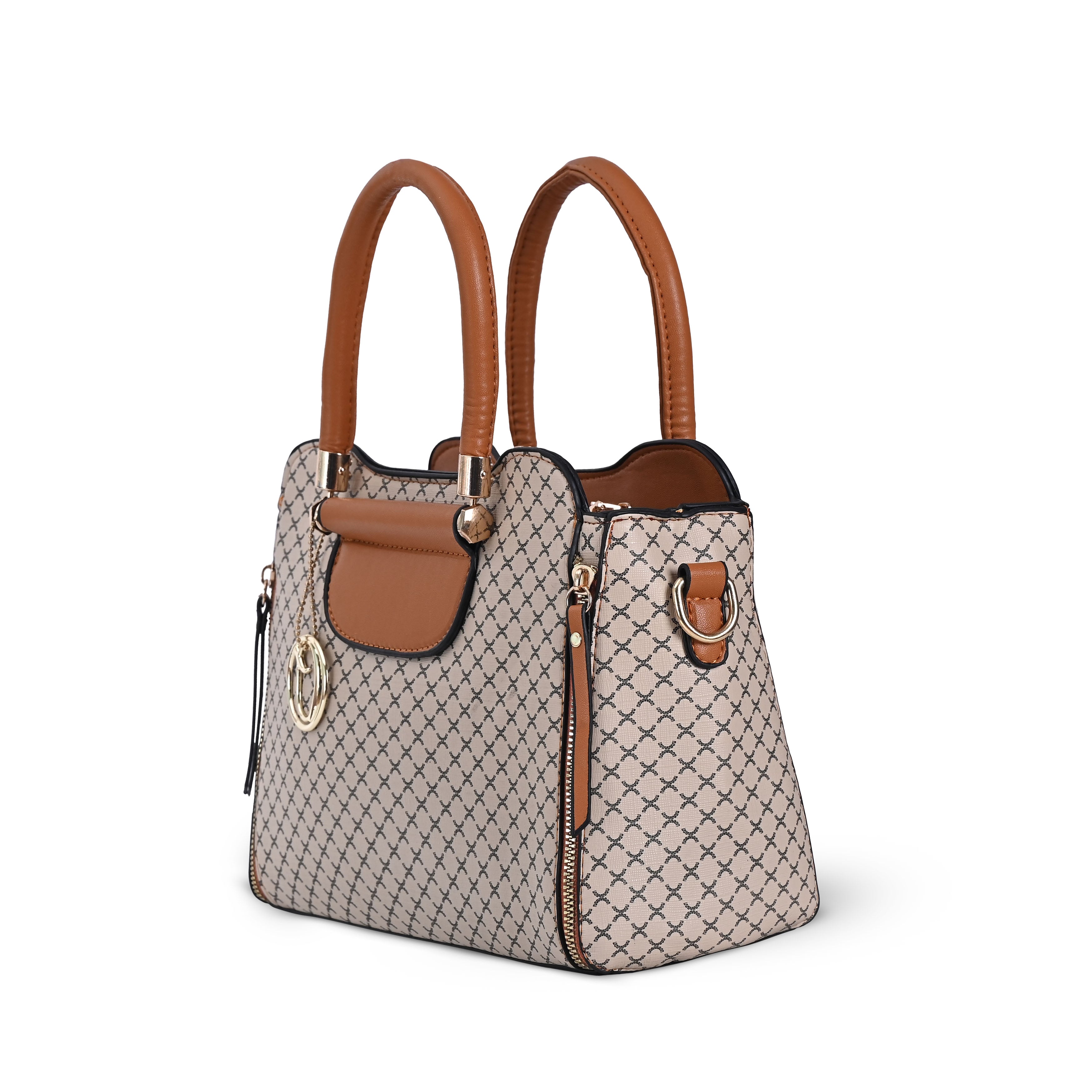 QIARRA Women's Cream bag, Satchel bag for Women – Secure and Women's Party Purse With Minimalist Design VB8063