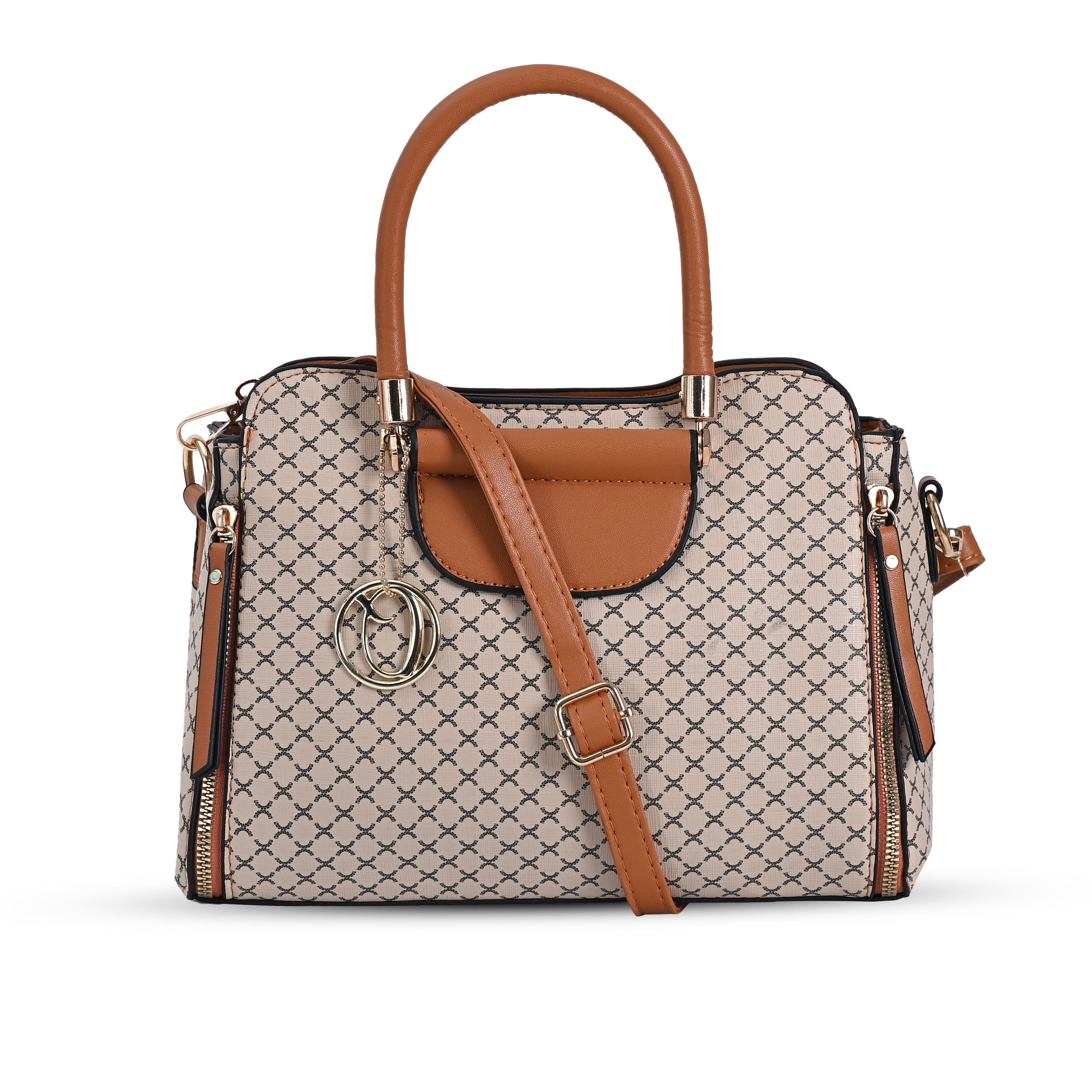 QIARRA Women's Cream bag, Satchel bag for Women – Secure and Women's Party Purse With Minimalist Design VB8063