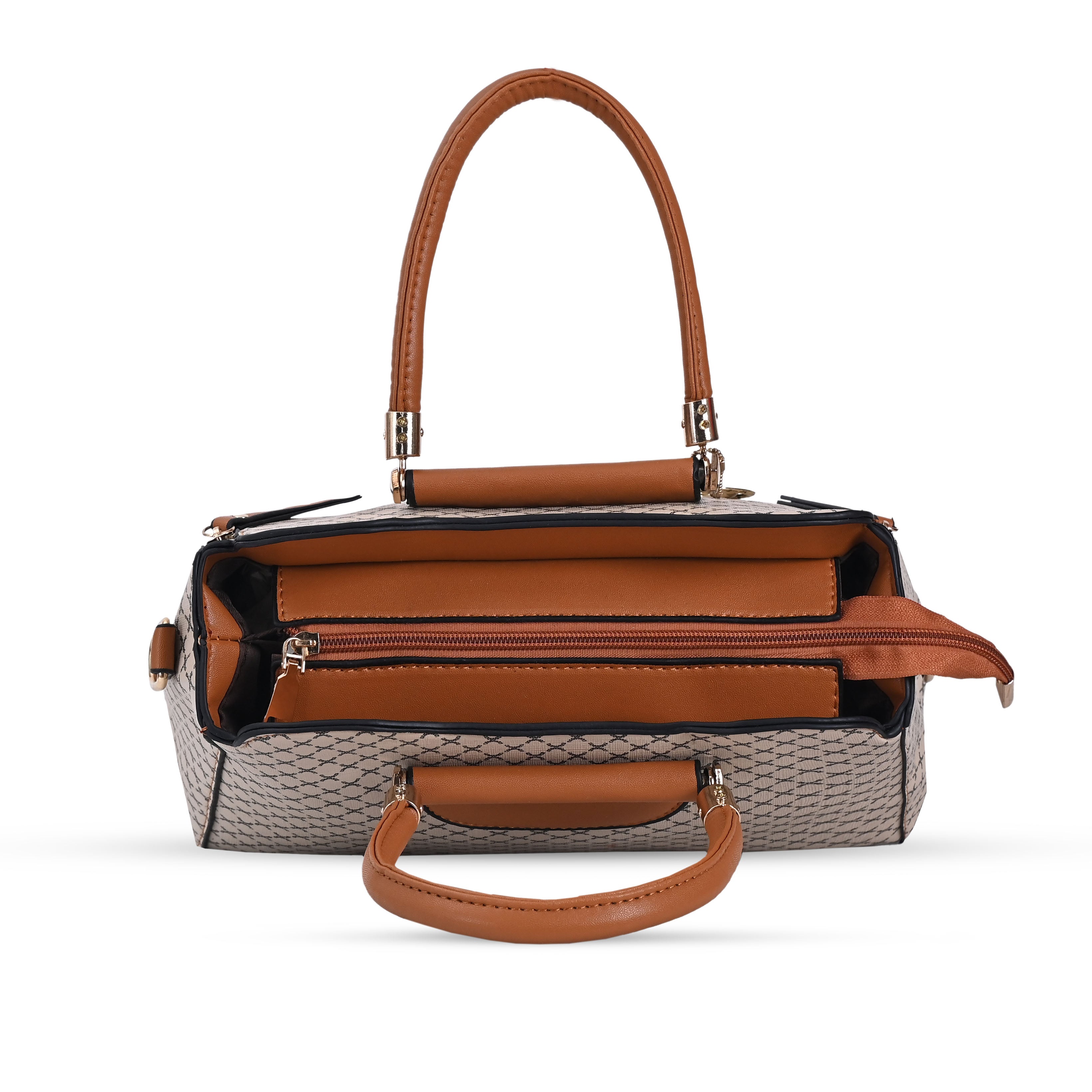 QIARRA Women's Cream bag, Satchel bag for Women – Secure and Women's Party Purse With Minimalist Design VB8063