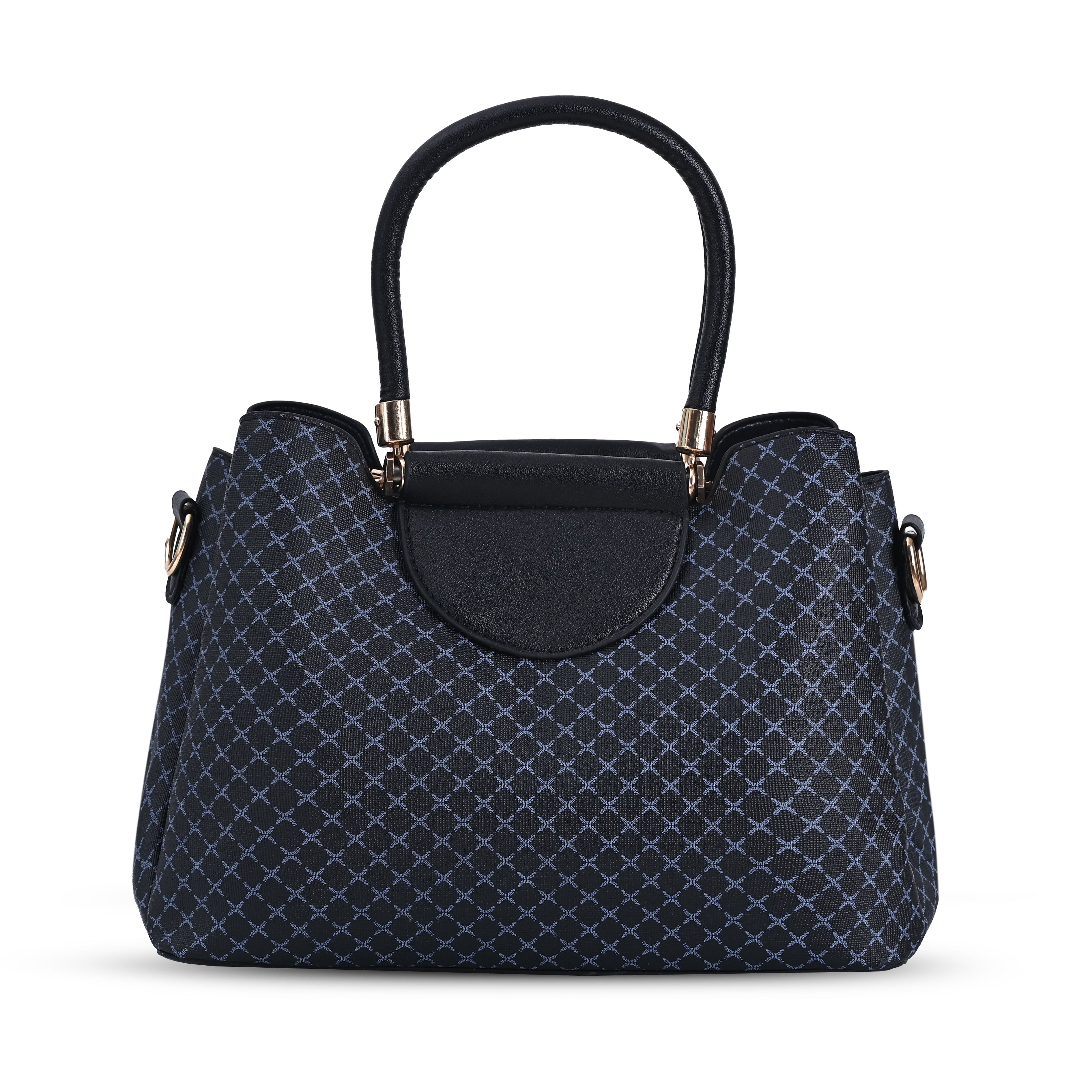 QIARRA Women's Black bag, Small Satchel Bag- Stylish, Casual, Daily Handbag, Purse For Women VB8059