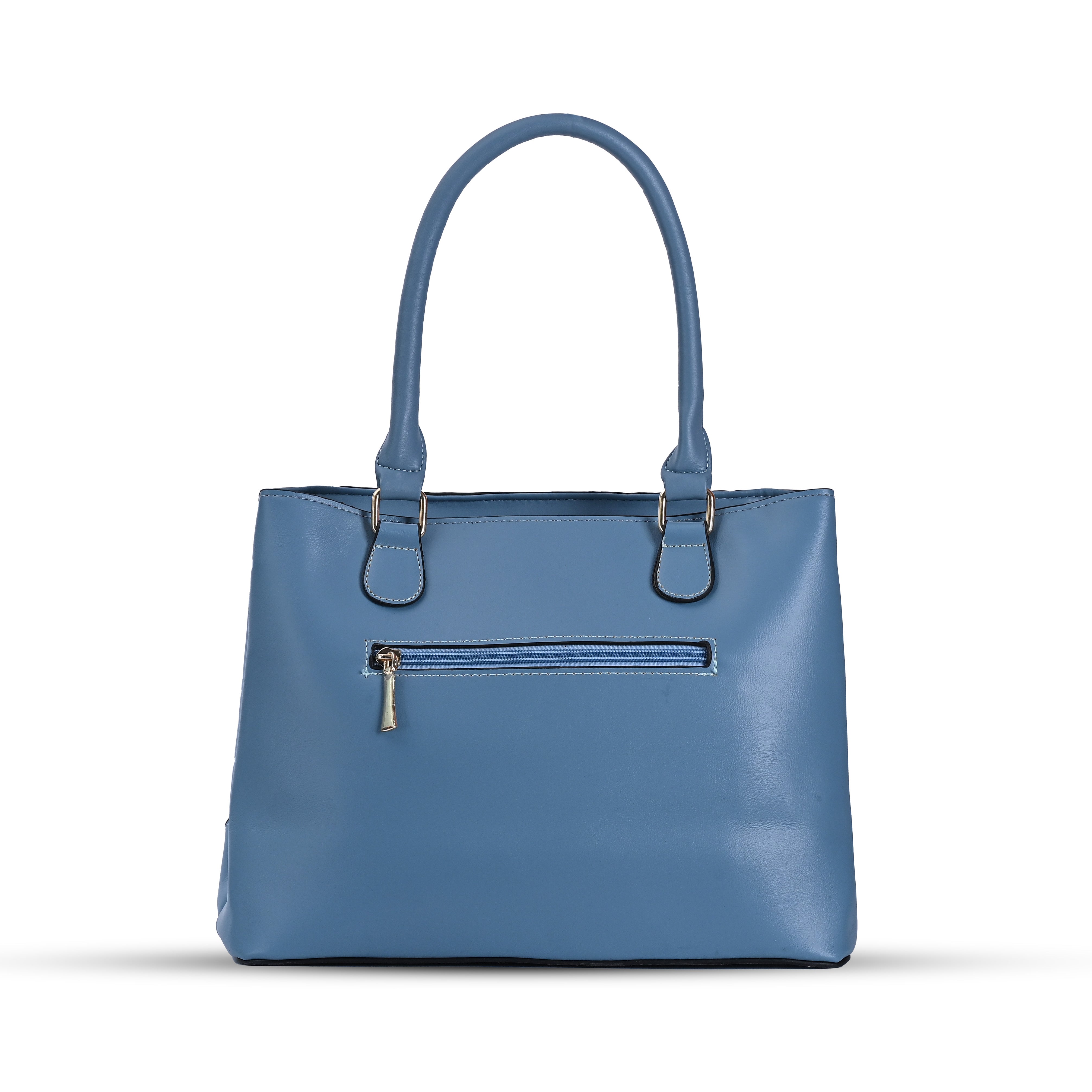 QIARRA Women's Sky Blue Small Satchel Bag- Stylish, Casual, Daily Handbag, Purse For Women VB8080