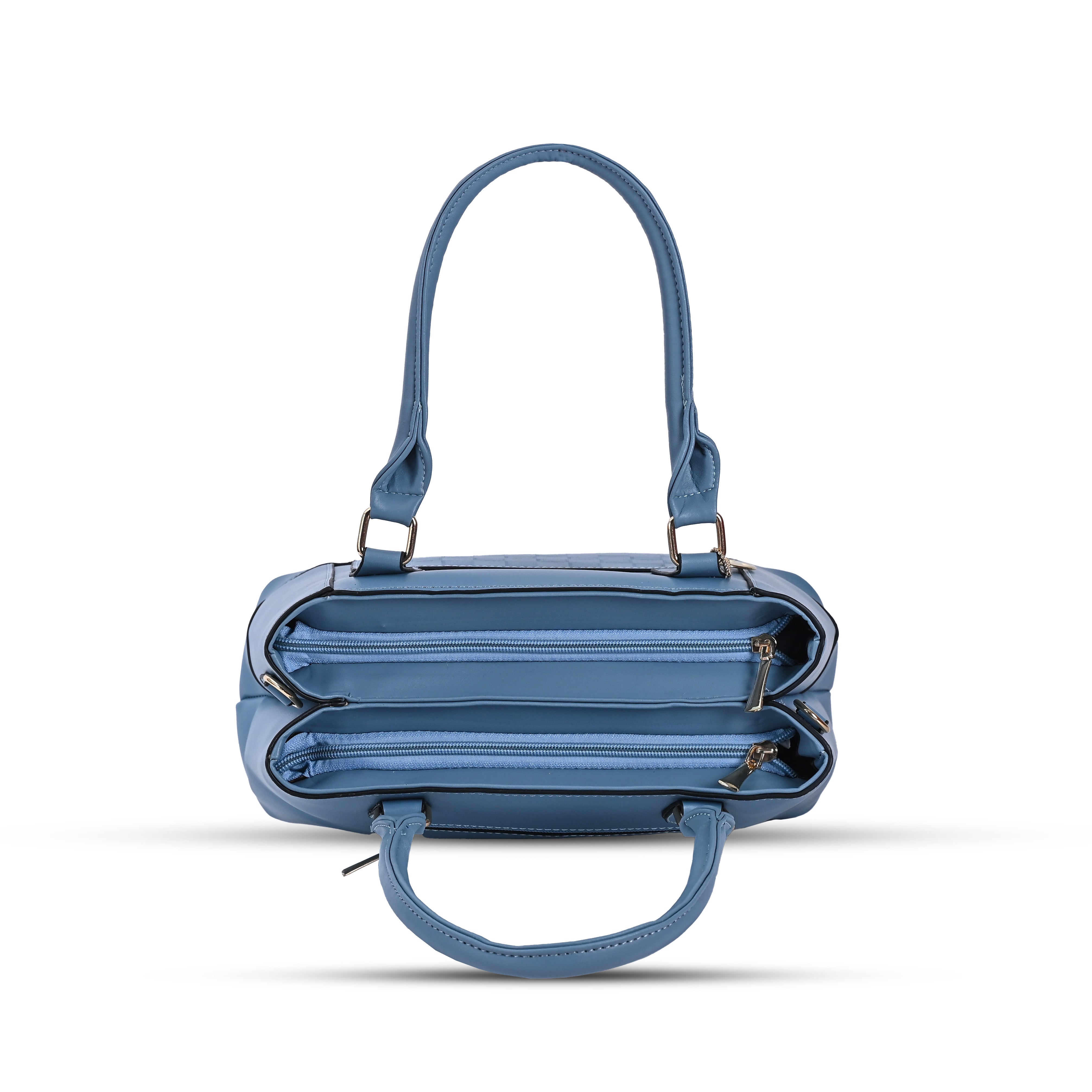 QIARRA Women's Sky Blue Small Satchel Bag- Stylish, Casual, Daily Handbag, Purse For Women VB8080