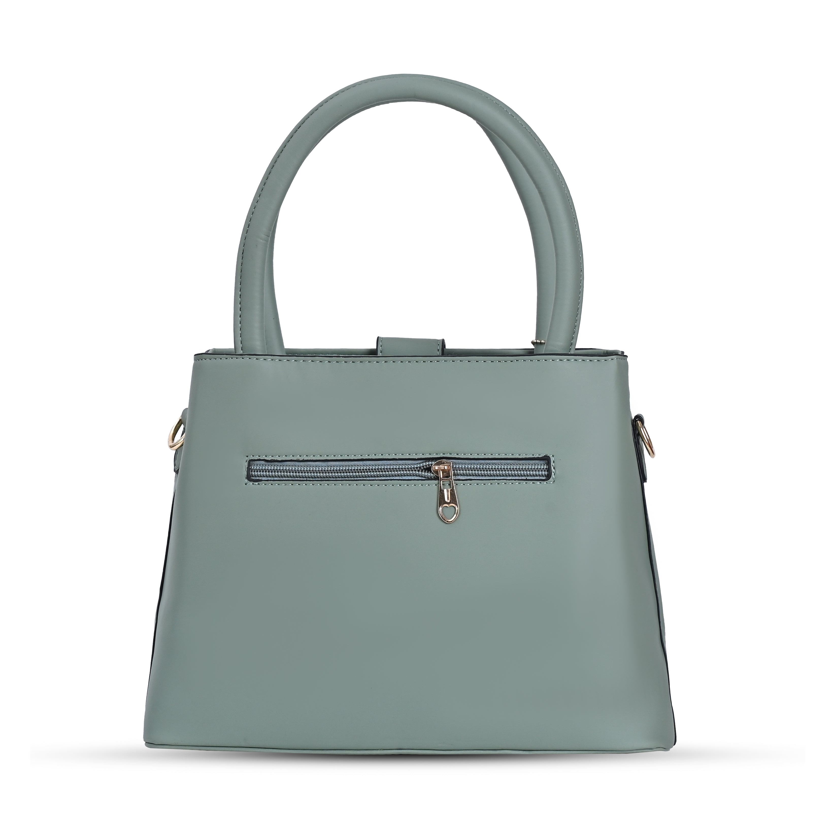 QIARRA Women's light green Handbag For Office And College | Daily & Travel Use | Satchel Bag for Work | Lightweight Vanity Handbag for Women| Gift For Women VB8053