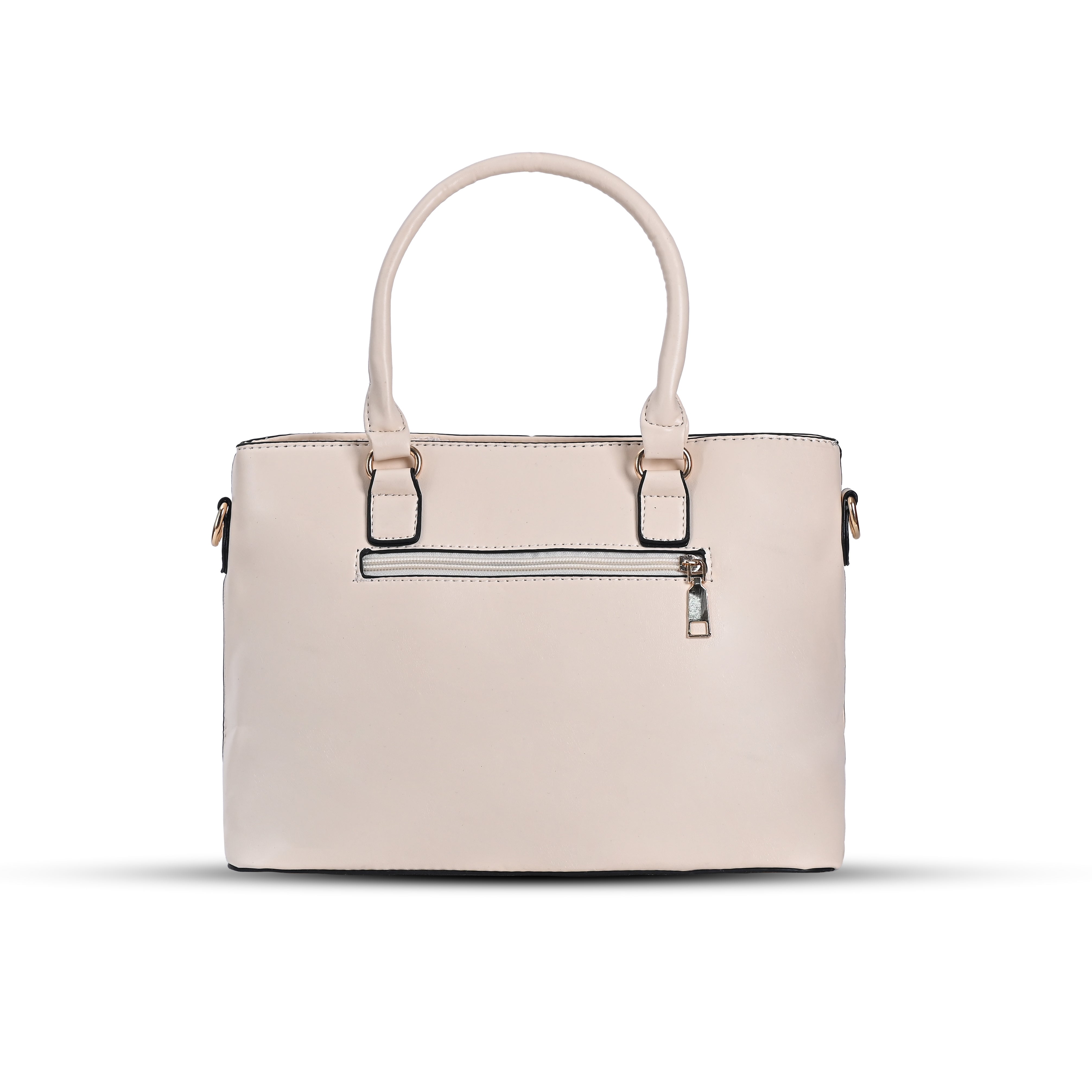 QIARRA Women's pink bag, Premium Zipper Casual Satchel Bag With Simple and Trendy Design VB8067