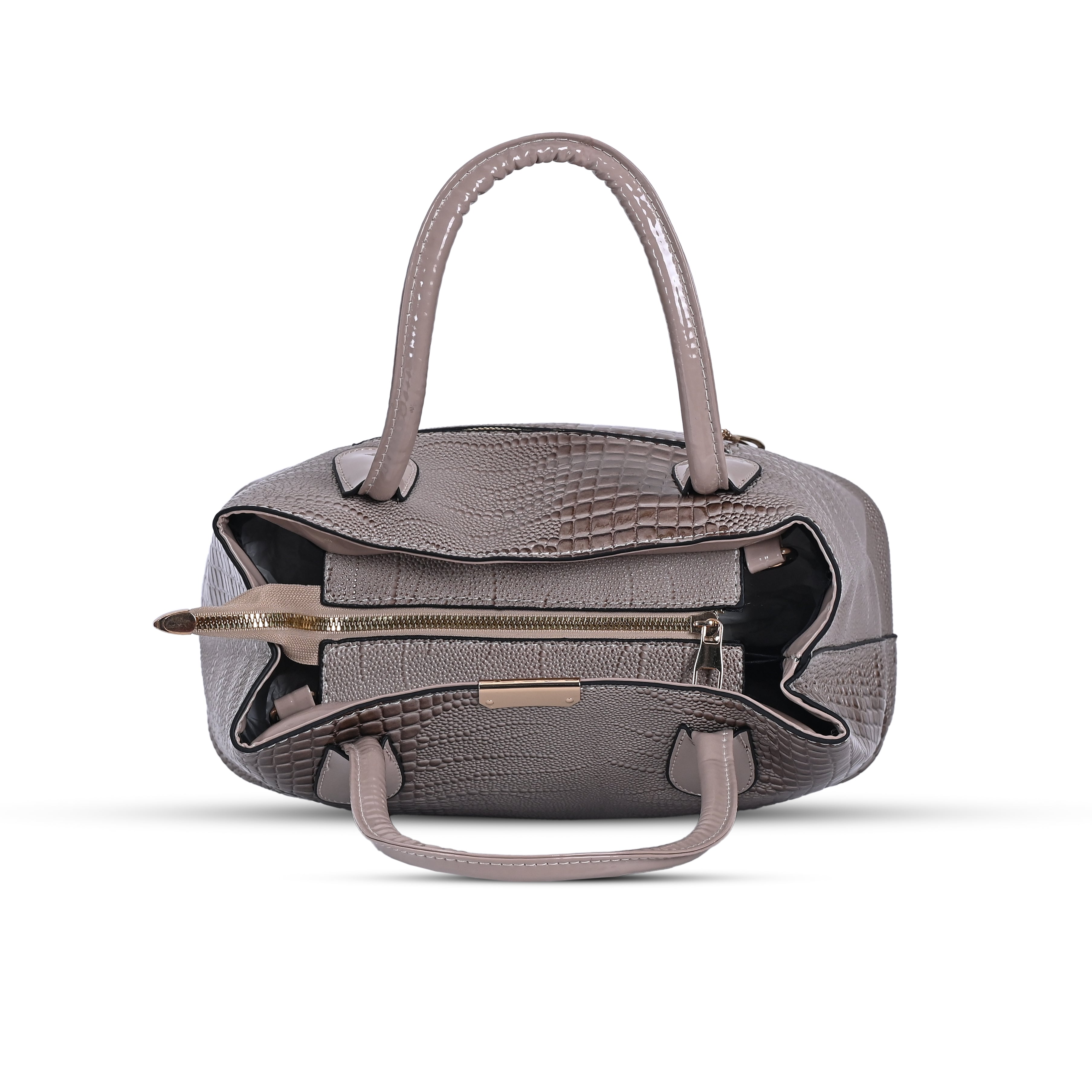 QIARRA Women Wood Brown Premium Clutch Handbag, Soft & Secure Style Handbag for Women VB8090