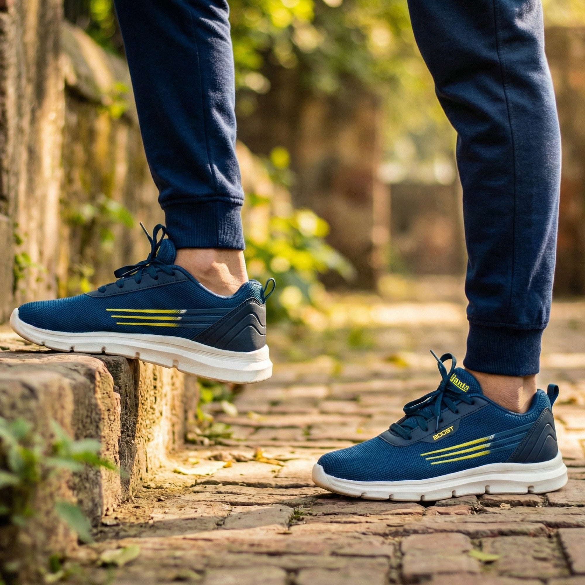 Ajanta Men’s Lace-Up Sports Shoe