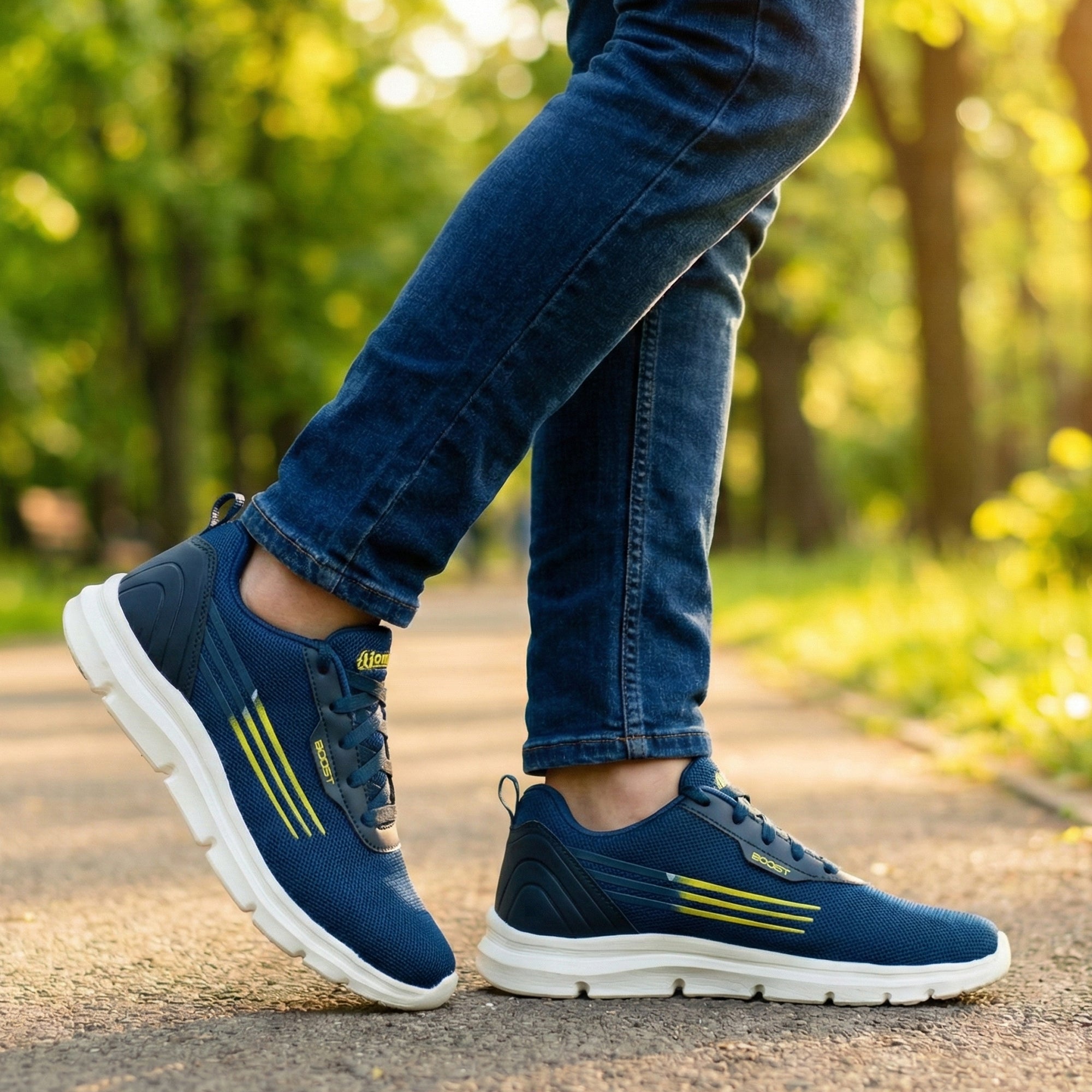 Ajanta Men’s Lace-Up Sports Shoe