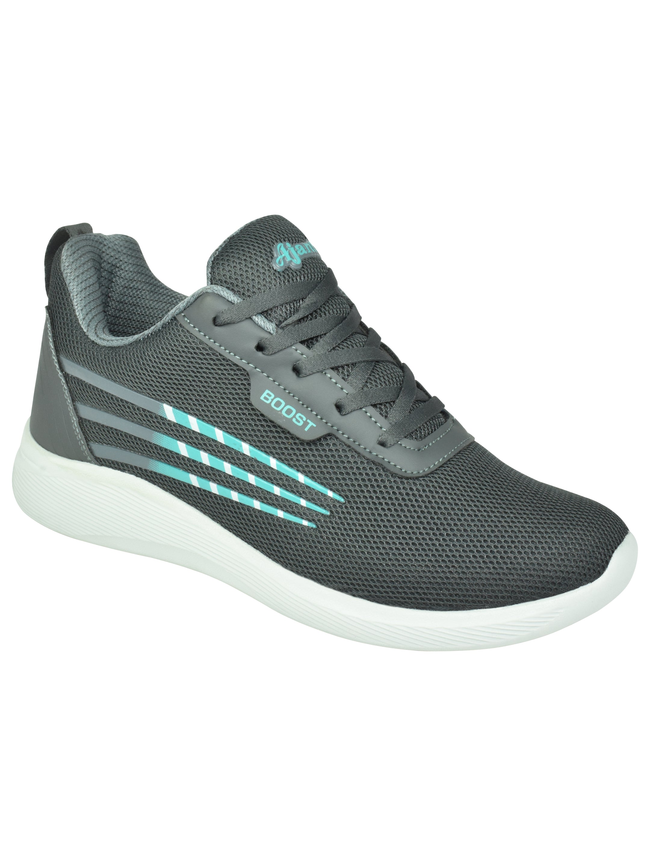 Ajanta Grey Men's Lightweight & Comfortable Walking Shoes with Anti-Skid EVA Sole  EG1019