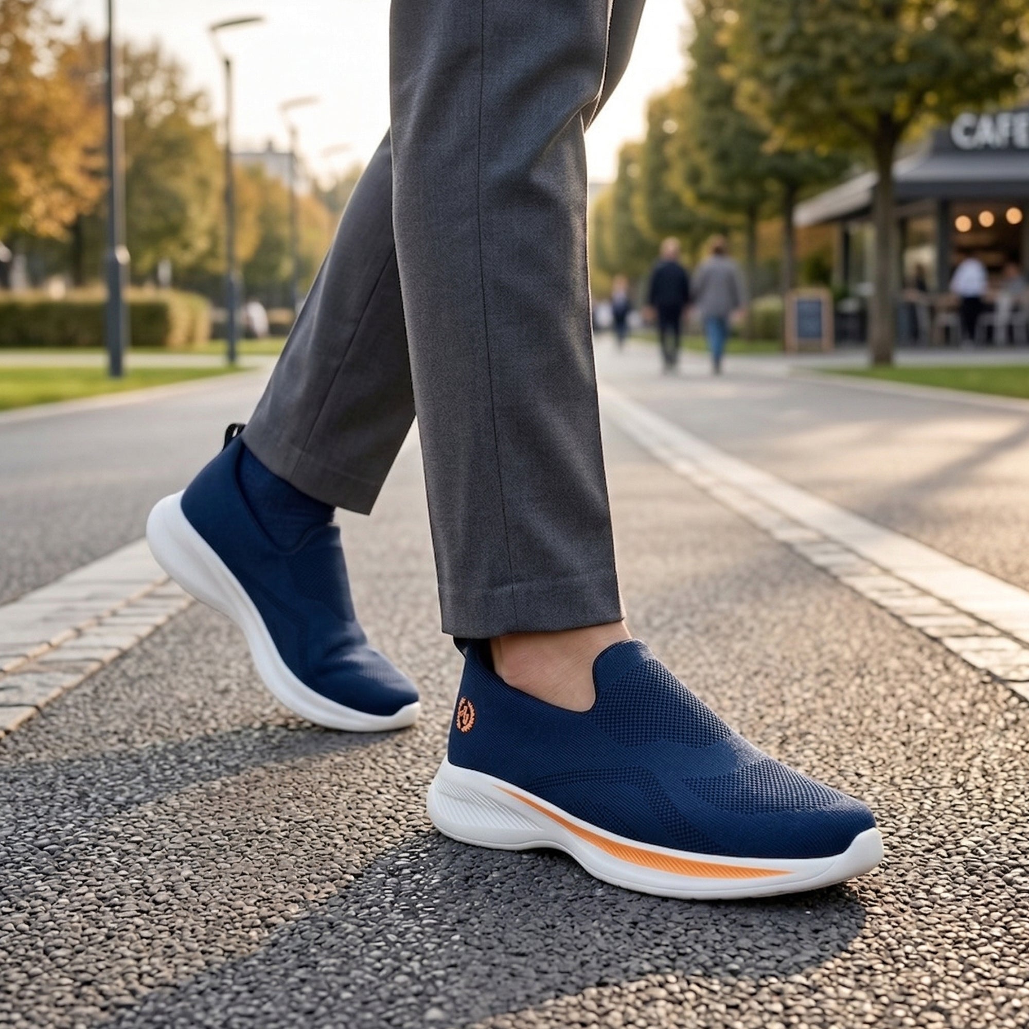 Ajanta Men’s Shock-Absorbing Running Shoes